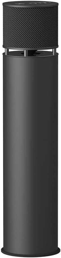 Аудио система ABRAMTEK, 100W RMS, Bluetooth, АUX, 360° звук, LED светлина, Черна