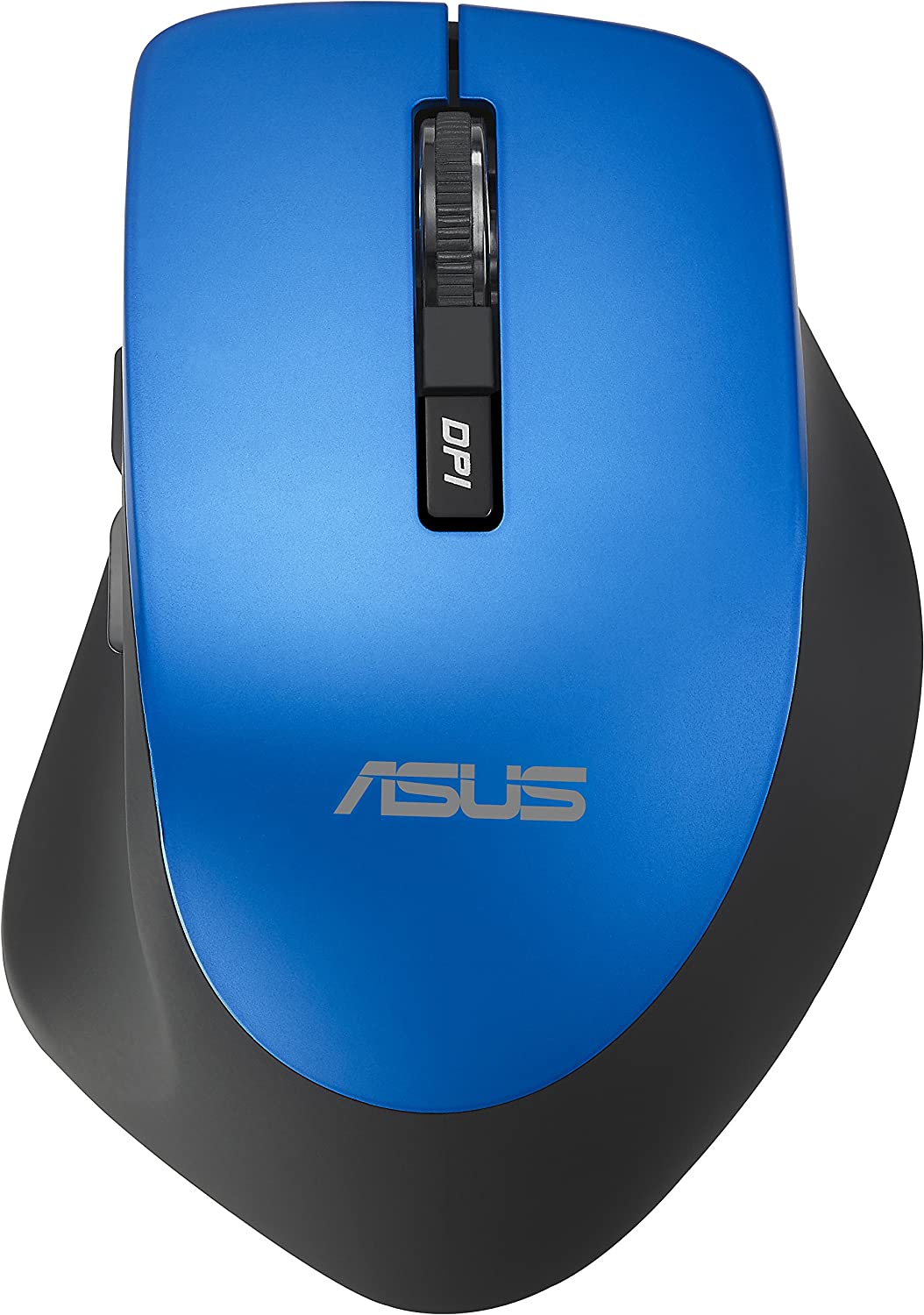 Безжична мишка ASUS WT425, 1600 DPI, Оптична, USB, 6 бутона, Синя