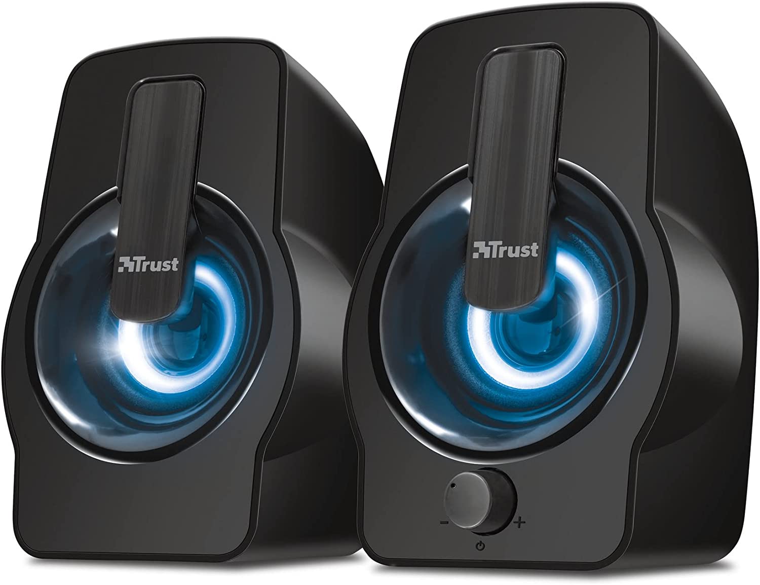 Колонки за компютър Trust Gemi 2.0, USB, AUX, 6W RMS, Черни