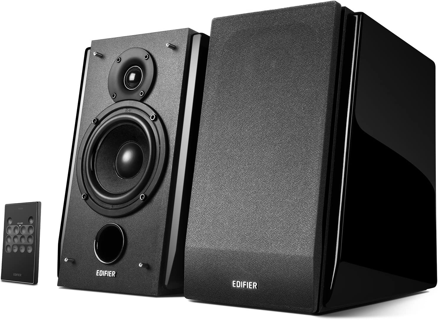 Колонки за компютър Edifier R1850DB, Bluetooth, AUX, RCA, OPT, 4 пинов DIN, Черни