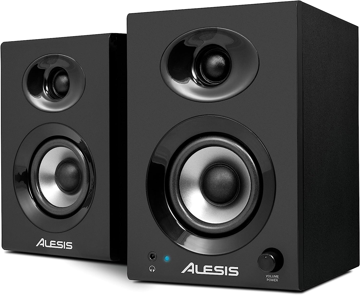 Активни тонколони Alesis Elevate 3 mkII, 60W RMS, RCA, AUX, 2.0 канала, Изход за субуфер, Дърво, Черни