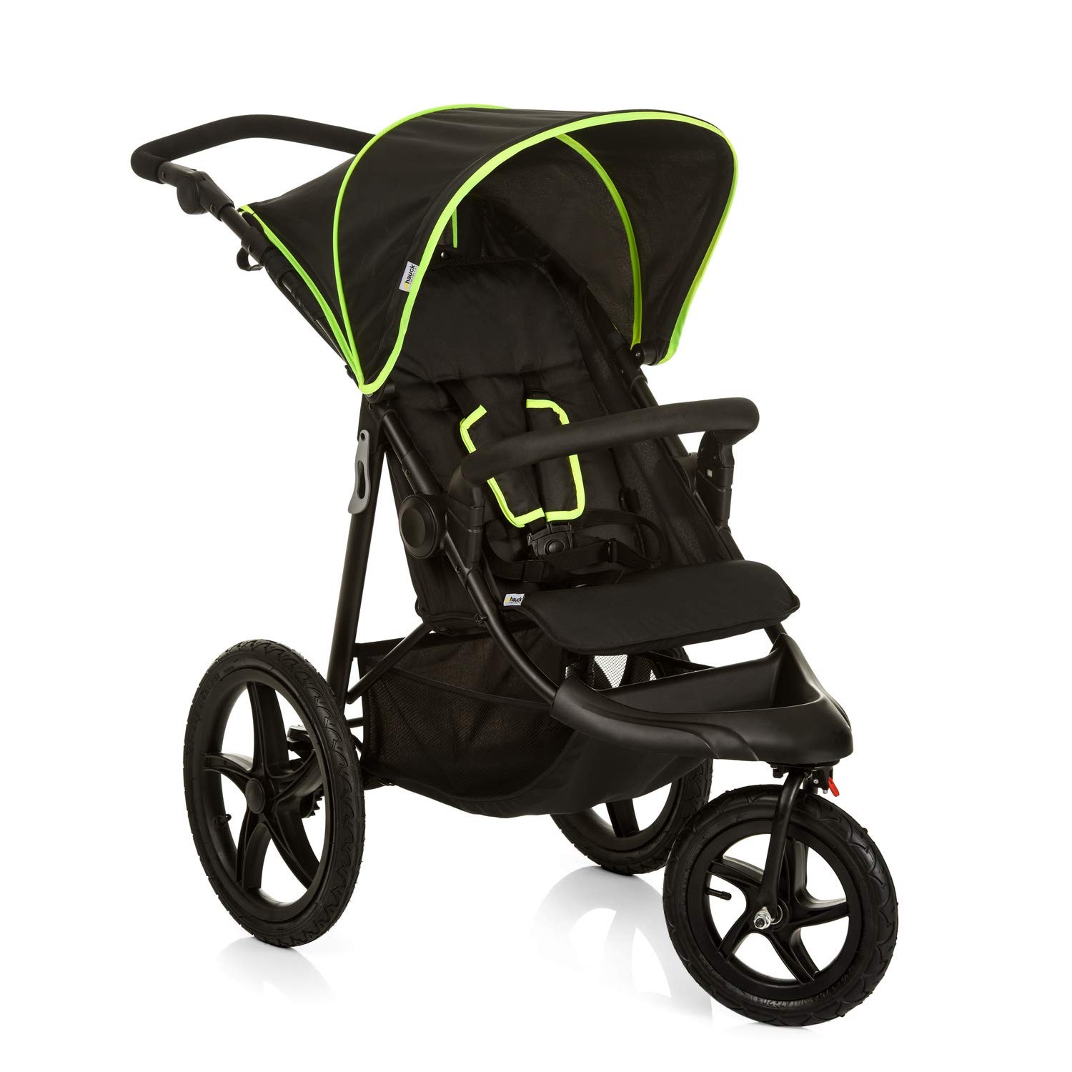 Бебешка количка Hauck Runner Tricycle, Товаримост до 25кг, Сгъваема, Поставка за крачета, Сенник, Кошница за съхранение