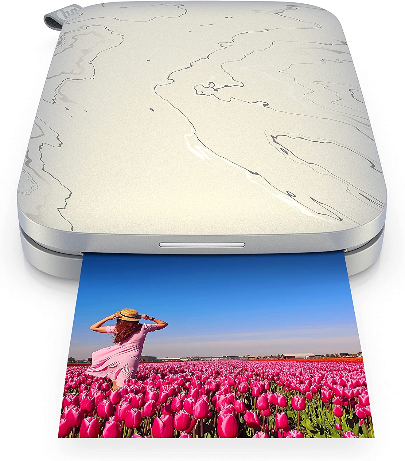 Фотопринтер HP Sprocket, Bluetooth, USB-A 2.0, Цинков печат, Цветен, Портативен, 300x400 DPI, Бежов