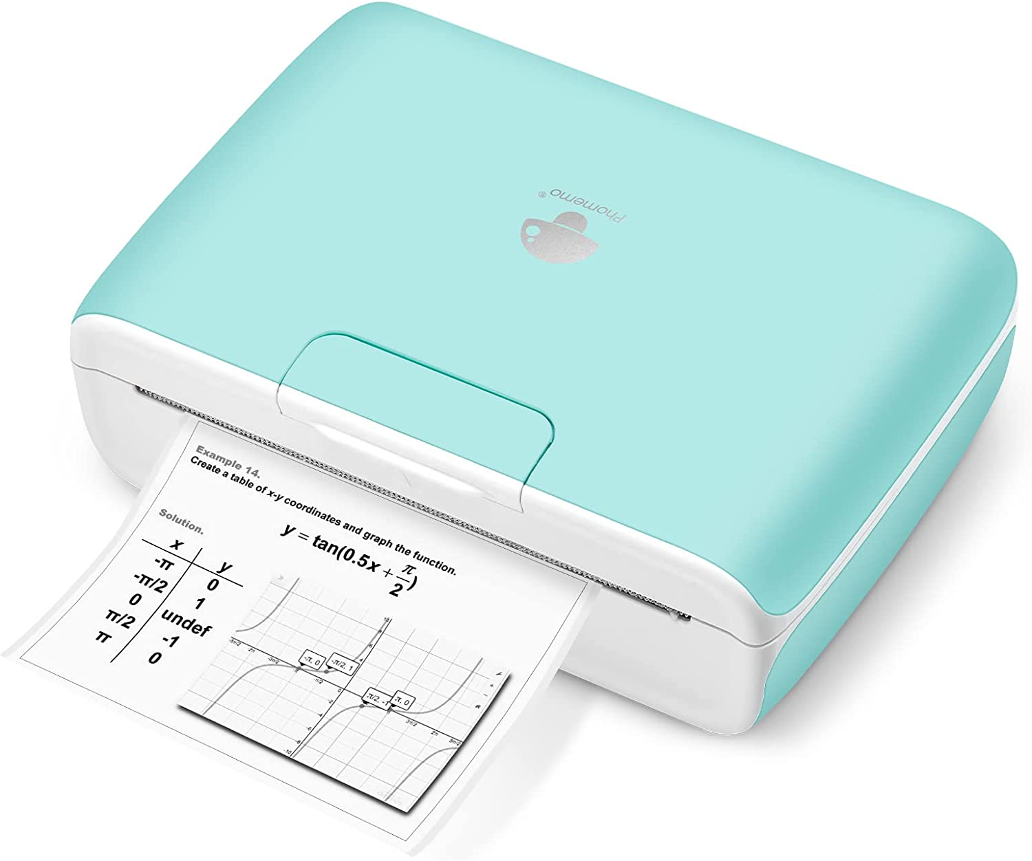 Фотопринтер Phomemo M04S, Bluetooth, USB type C, Термален печат, Портативен, Монохромен, 5.3/8/11 см, 300 DPI, Зелен