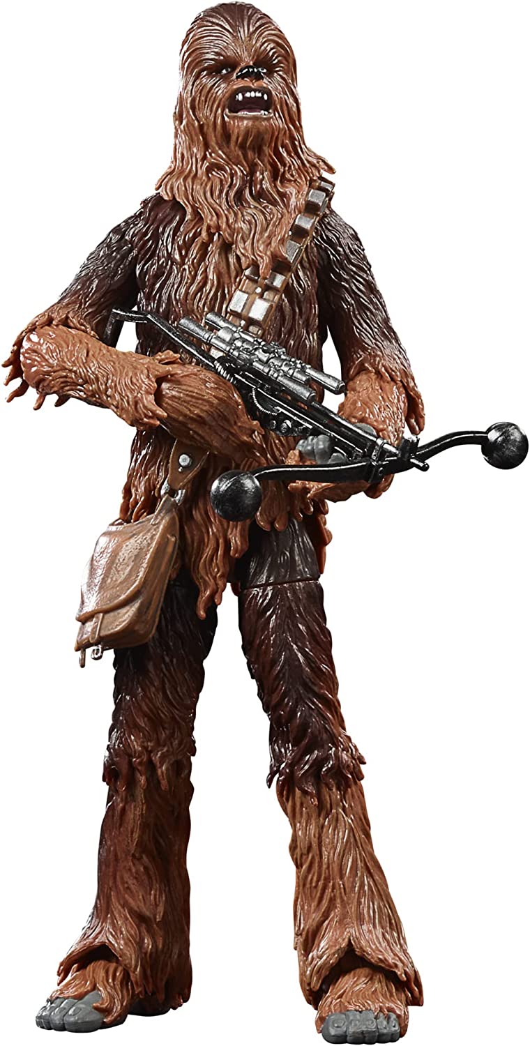 Екшън фигура Star Wars, The Black Series Archive Chewbacca, 15 см височина, 2 аксесоара, Подходяща за деца над 4 години