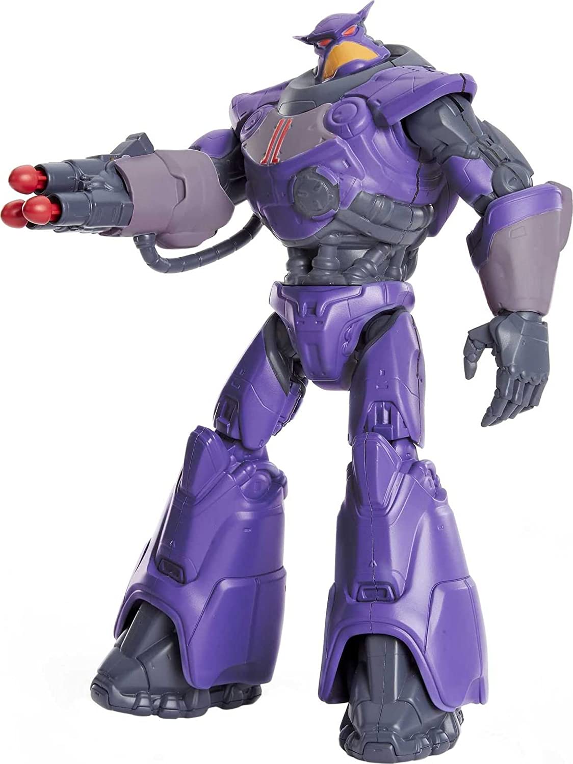 Екшън фигура Buzz Lightyear, Disney и Pixar, Lightyear Zurg, 25 см височина, 4 аксесоара, Подходяща за деца над 3 години