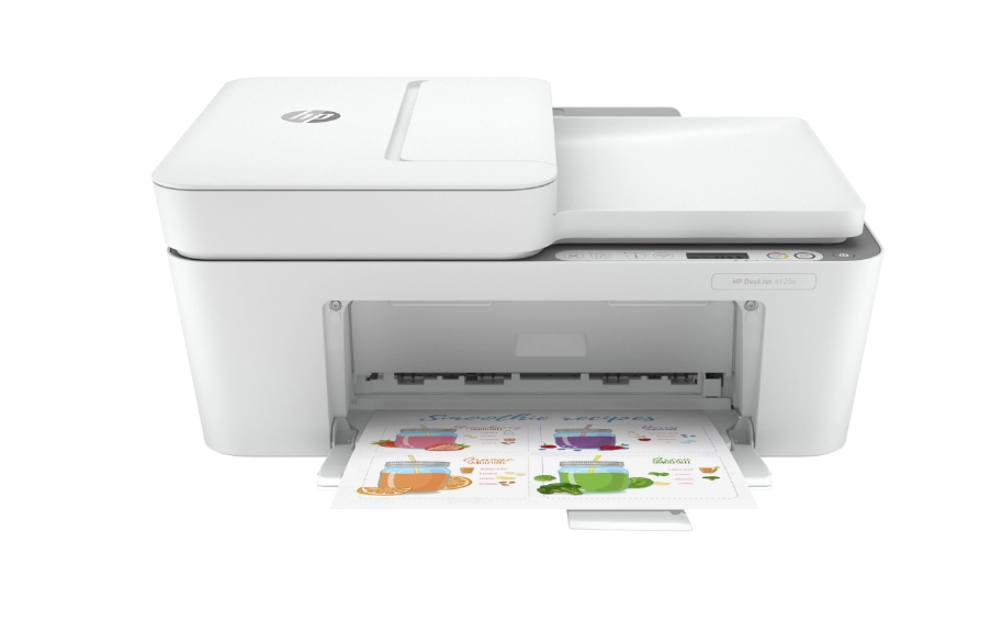 Мастиленоструен принтер HP DeskJet Plus 4120e All-in-One, Wireless, A4, Instant Ink, Цветен