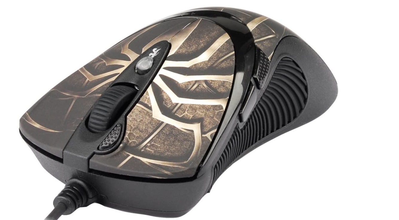 Геймърска мишка A4Tech XL-747H, 3600 DPI, Лазерна, USB, 6 бутона, Черна