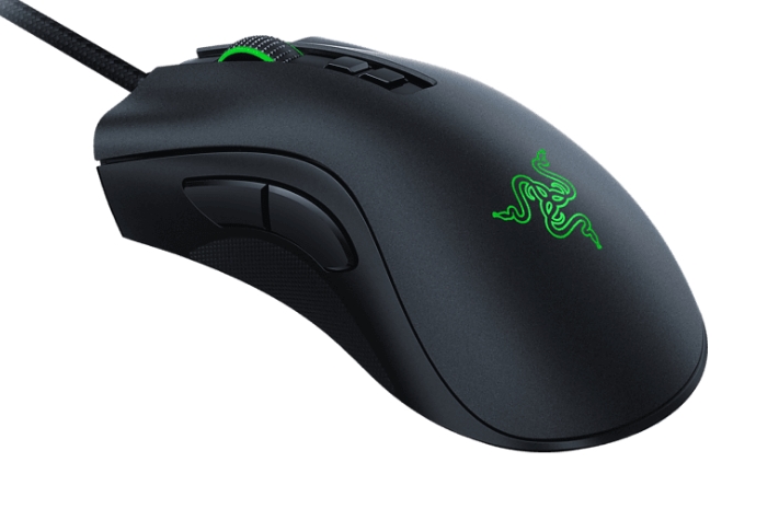 Геймърска мишка Razer DeathAdder V2, 20 000 DPI, Оптична, USB, Razer Chroma RGB, Черна