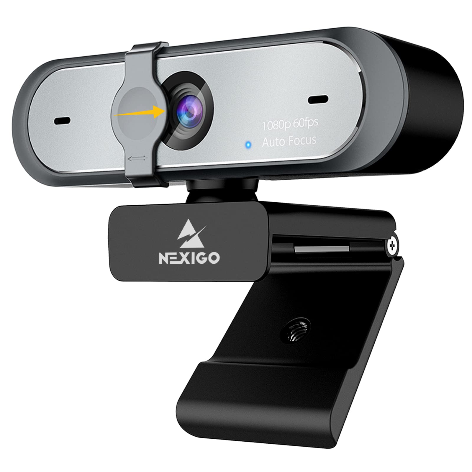 Уеб камера NexiGo N660P, Full HD 1080p, 60fps USB, Черна