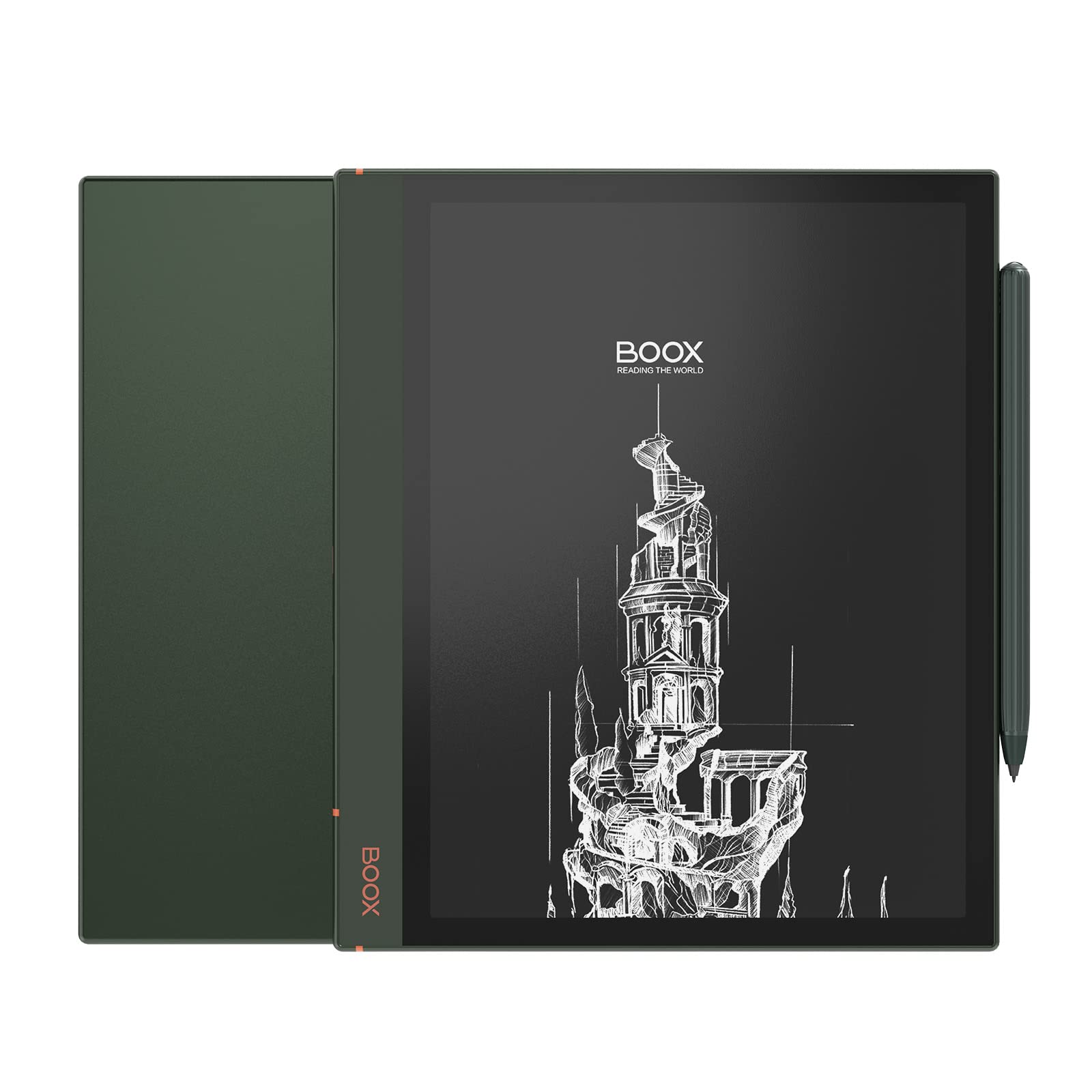 Електронен четец BOOX Note Air2 Plus, 10.3'', 64 GB, Wi-Fi, USB, Зелен