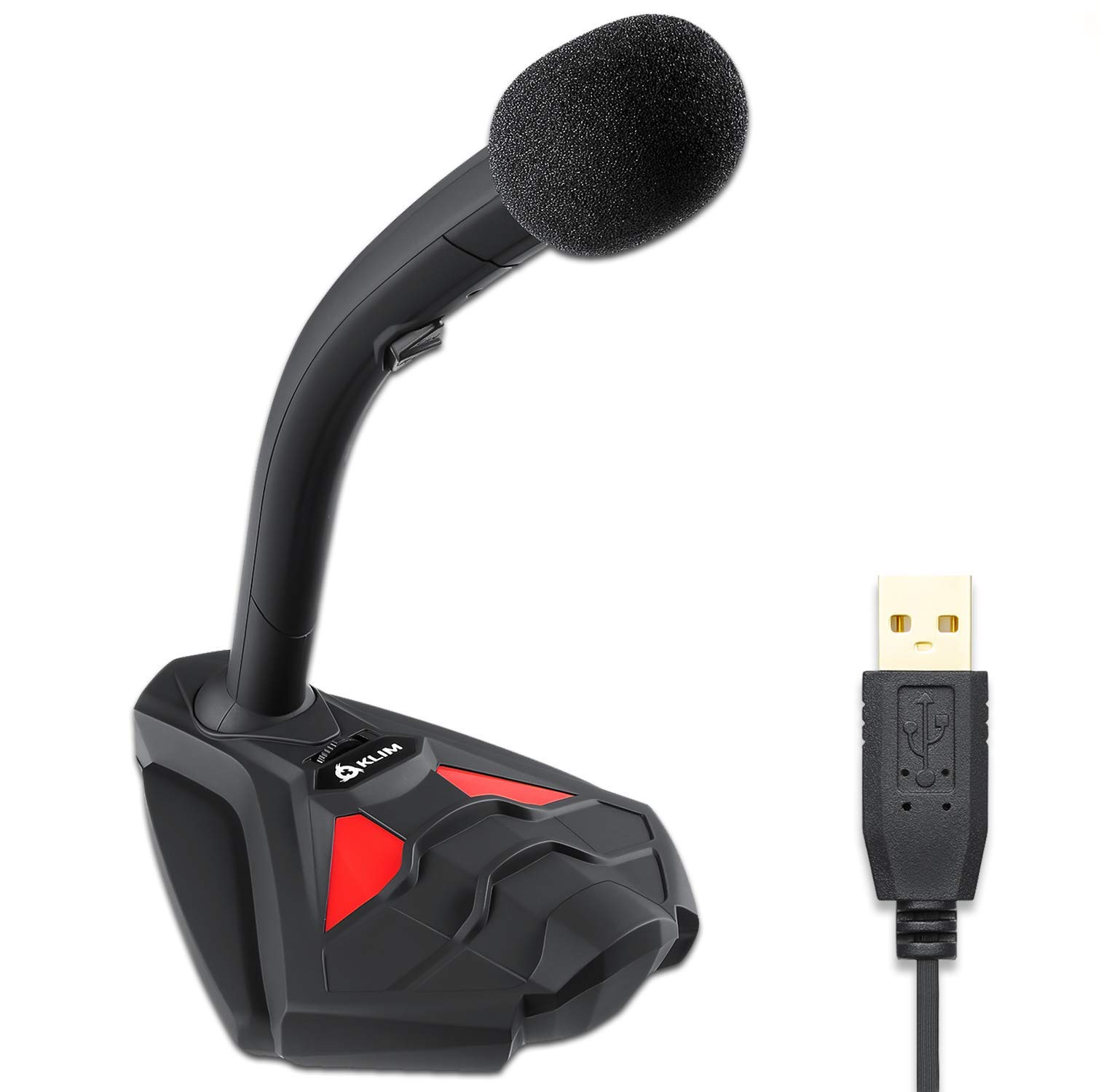 Компютърен микрофон KLIM Voice V2, USB, Черен