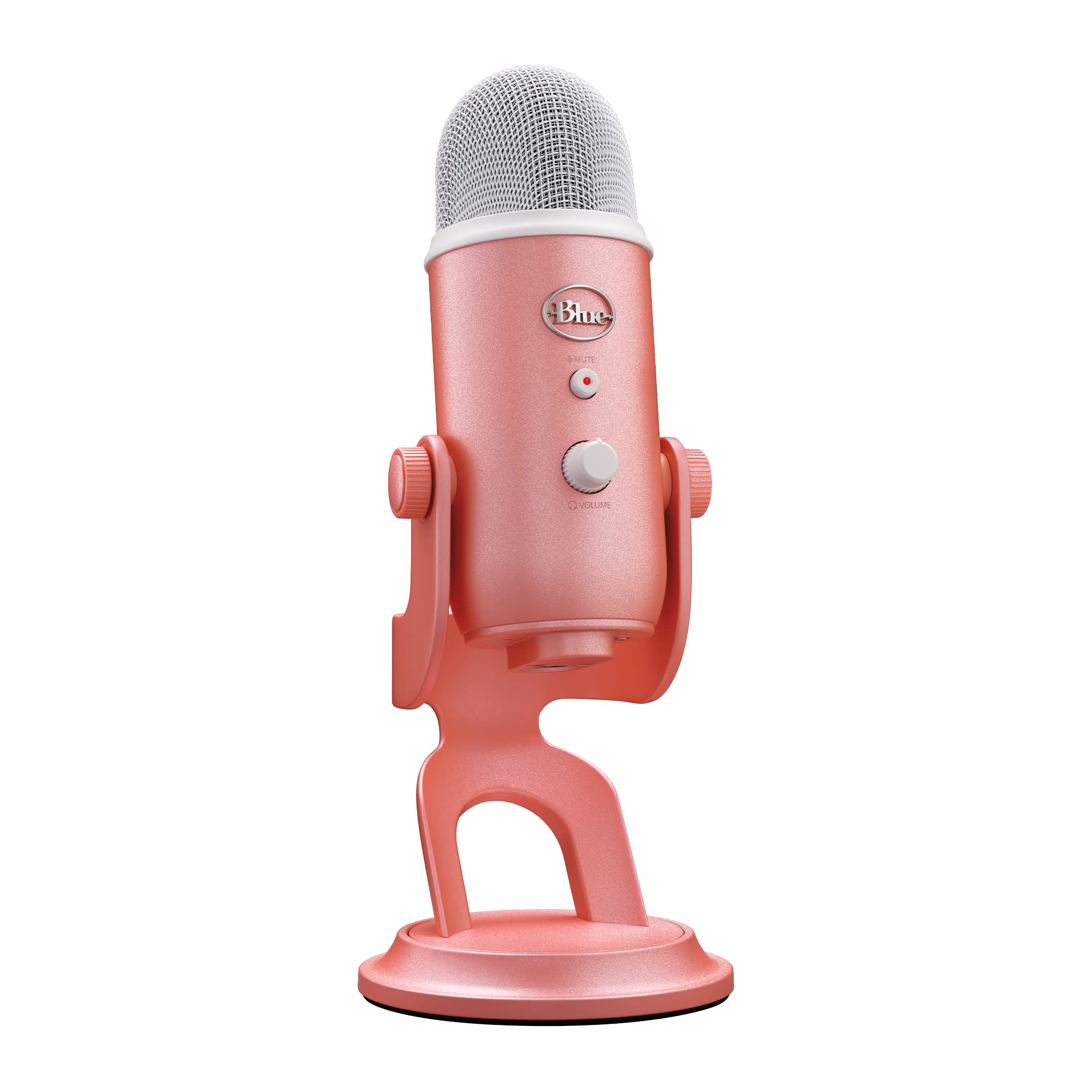 Микрофон за компютър Logitech G Blue Yeti Premium, USB, Розов