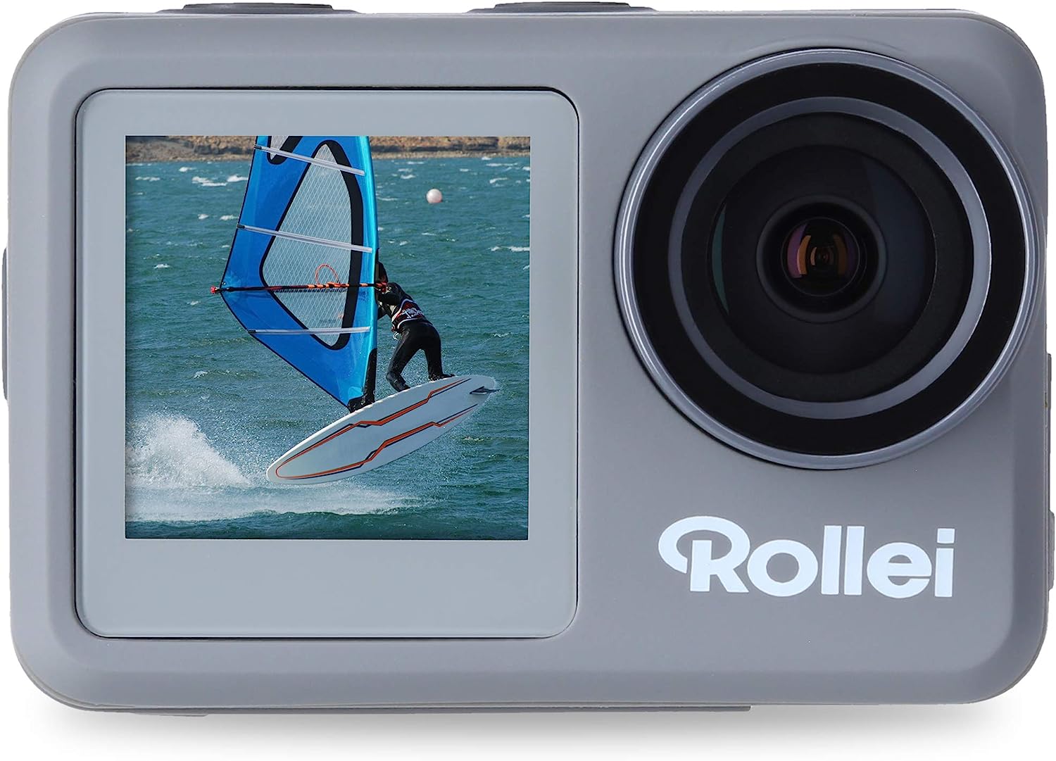 Спортна видеокамера Action Cam 9S Plus, 4К/60FPS, WI-FI, MicroSD, Сив