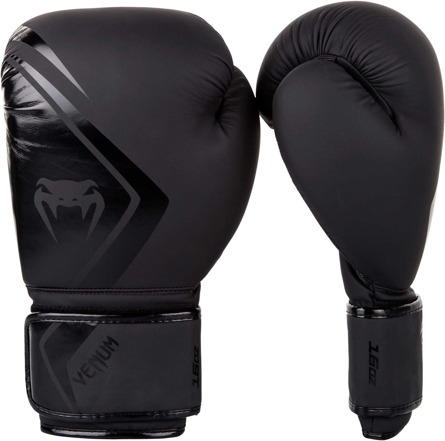 Ръкавици за бокс Venum Contender 2.0, 14 oz, Подходящи за спаринги, Висококачествена изработка, Черни