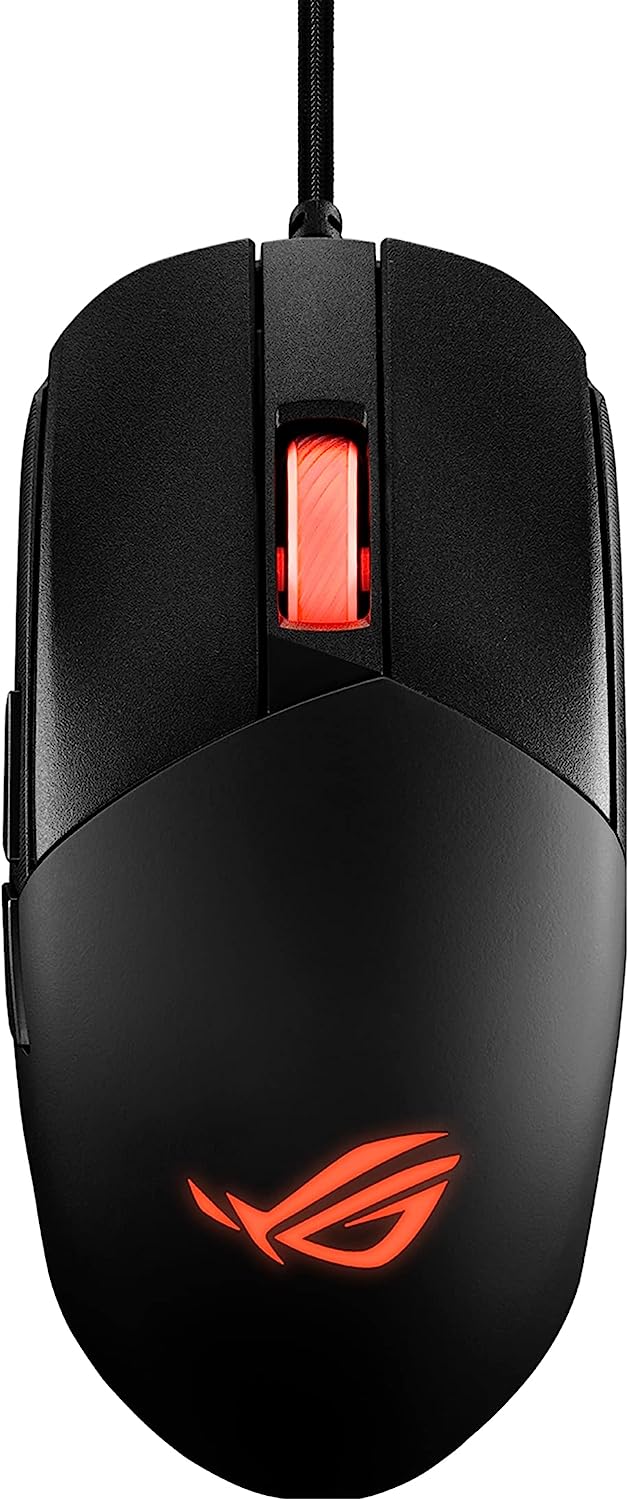 Геймърска мишка ASUS ROG Strix Impact III, 12000 DPI, 5 бутона, Оптична, Черна