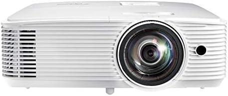 Проектор Optoma W309ST, WXGA 1280 x 800, DLP, 3800 лумена, 16:10, 25000:1 контраст, 10W високоговорител, Бял