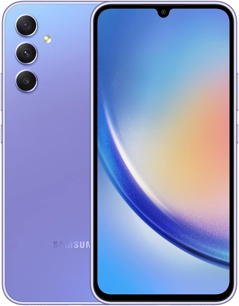 Смартфон Samsung Galaxy A34, 5G, 6.6" Super AMOLED, 120Hz, 256GB, 8GB ...