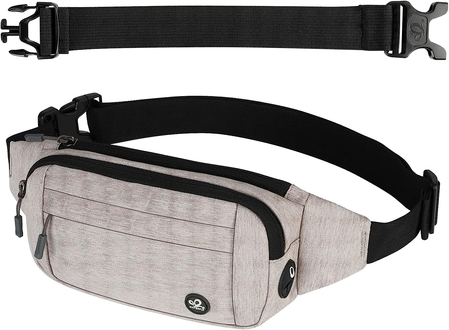 Мъжка чанта за кръста Waterfly, 23 x 12 x 4см, Водоустойчиво покритие, Висококачествена изработка, Регулируема презрамка