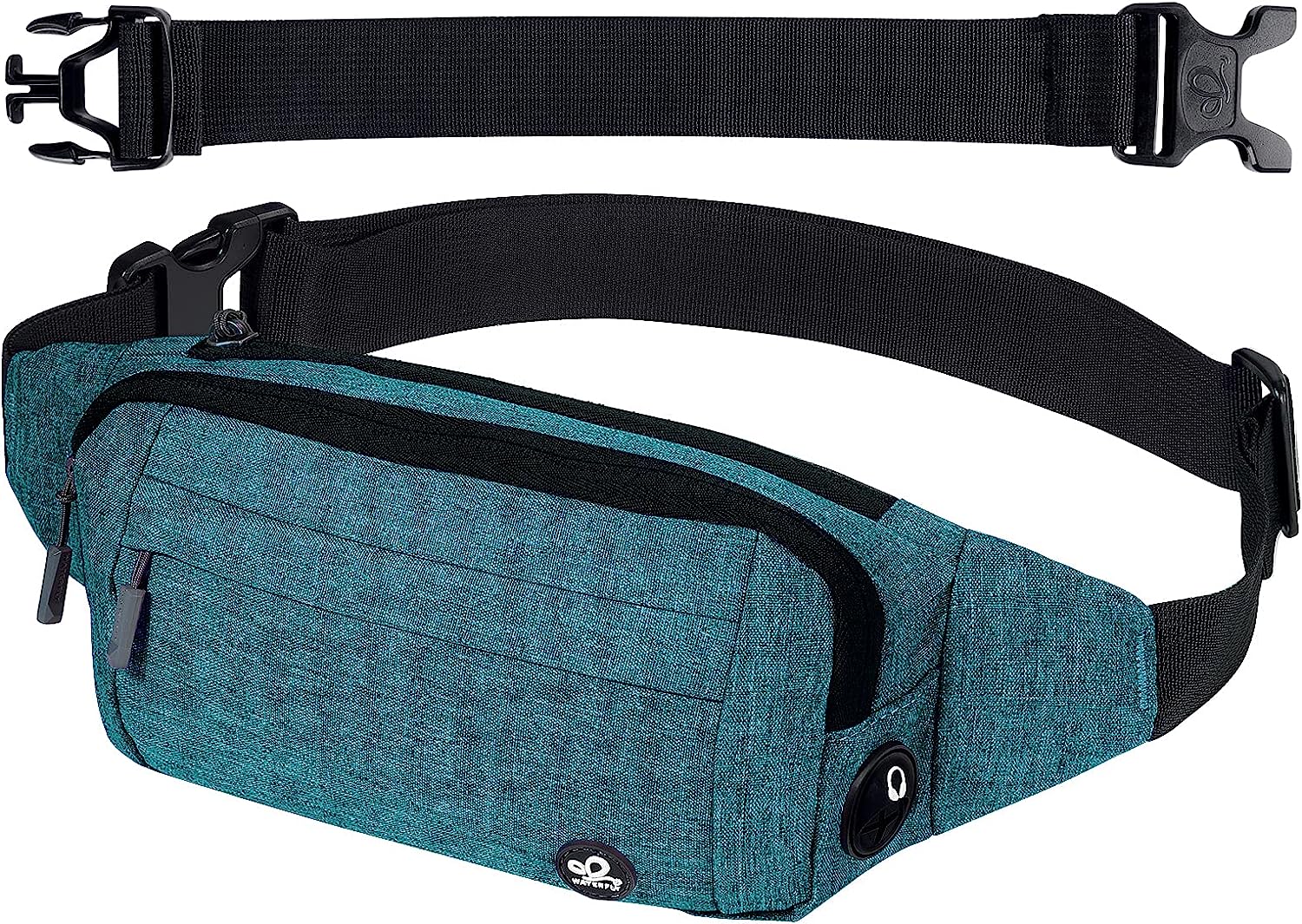 Мъжка чанта за кръста Waterfly, 23 x 12 x 4см, Водоустойчиво покритие, Висококачествена изработка, Регулируема презрамка
