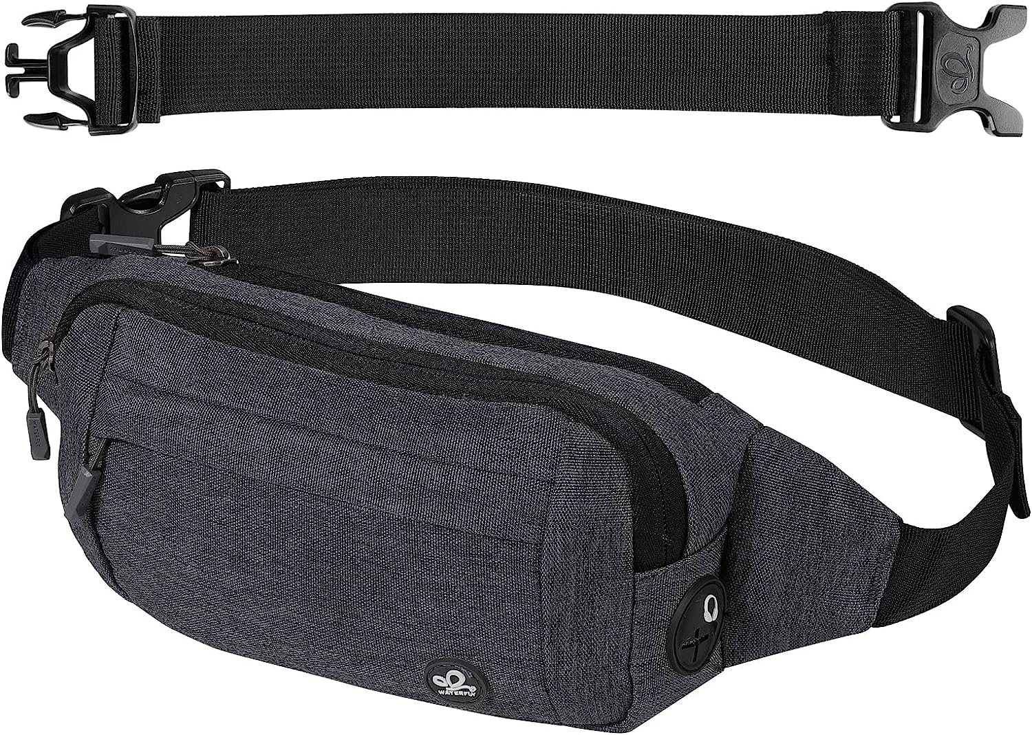 Мъжка чанта за кръста Waterfly, 23 x 12 x 4см, Водоустойчиво покритие, Висококачествена изработка, Регулируема презрамка