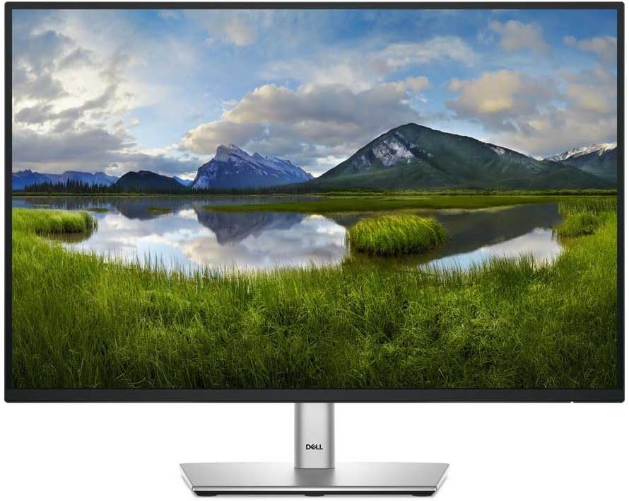 Dell P2425 24-инчов WUXGA (1920x1200) 16:10 монитор, 100Hz, IPS, 5ms, 99% sRGB, USB-C, DisplayPort, HDMI, VGA, 4X USB, ч...