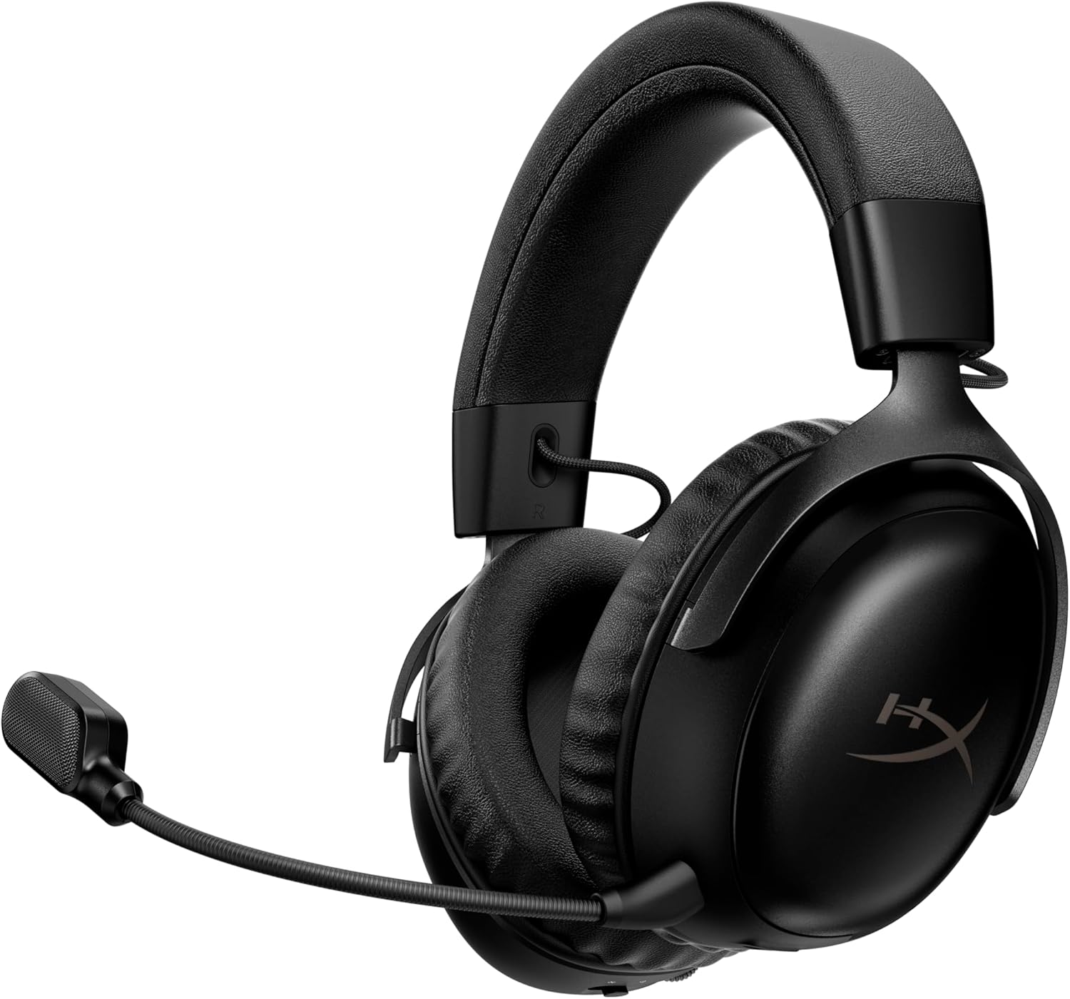 HyperX Cloud III S - Безжични геймърски слушалки, мултиплатформени, 2.4GHz, Bluetooth, живот на батерията до 120 часа, 2...