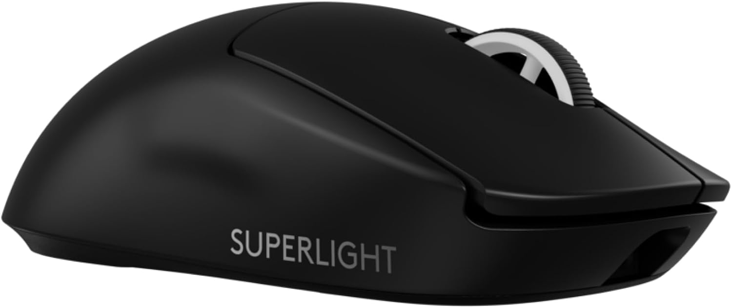 Безжична геймърска мишка Logitech G PRO X Superlight 2 SE, 60 г, професионална мишка с 5 програмируеми бутона, 44K DPI с...