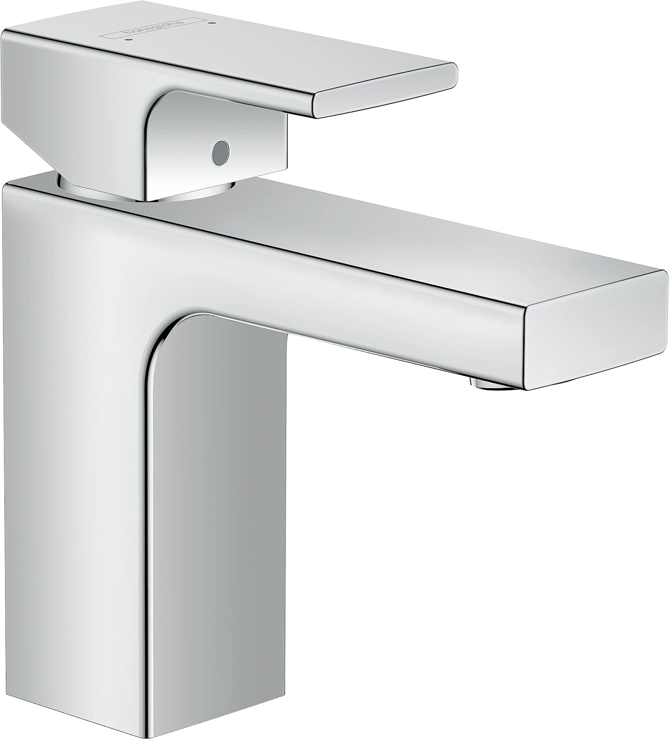 Смесител Hansgrohe Vernis Shape, Височина до чучува - 100мм, Водоспестяващ, Сребрист