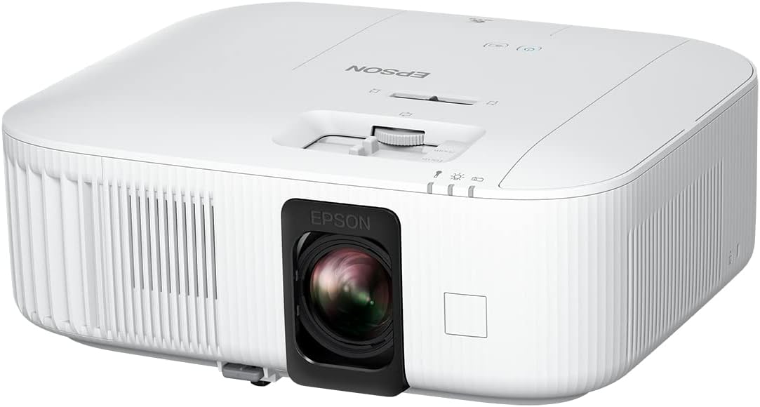 Проектор Epson EH-TW6150, 4K Ultra HD, 2800 лумена, 3LCD, 35000:1 контраст, 16:9, Компактен размер, Бяк