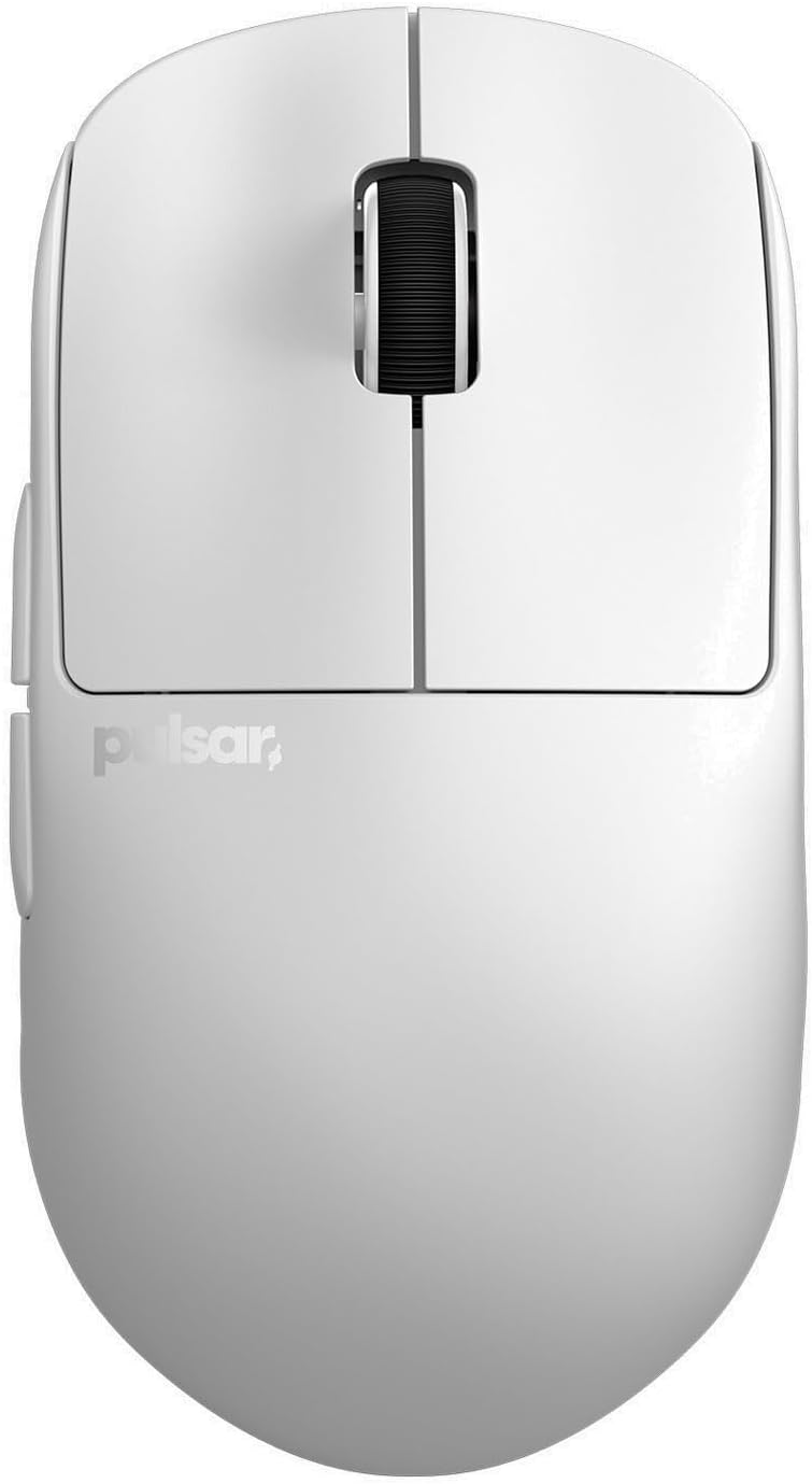 Pulsar Gaming Gears X2H v3 Мини безжична геймърска мишка Ултра лека 51g Симетрична 2.4GHz 1ms Оптичен сензор 32000DPI Sw...