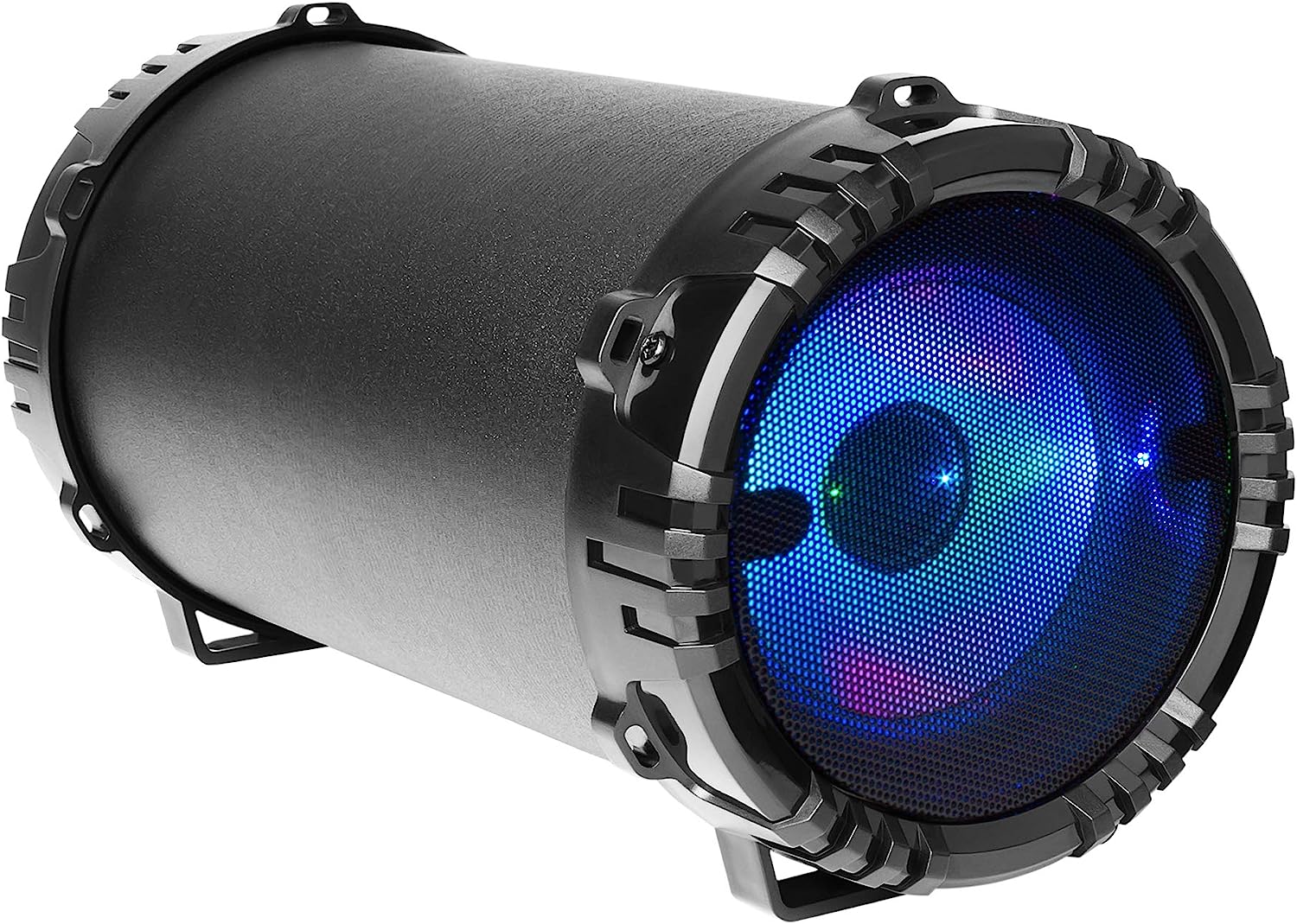 Преносима колонка Mars Gaming MSB0, 10 W, RGB подсветка, Разкачаща се презрамка, Удобна дръжка, Bluetooth, Черна