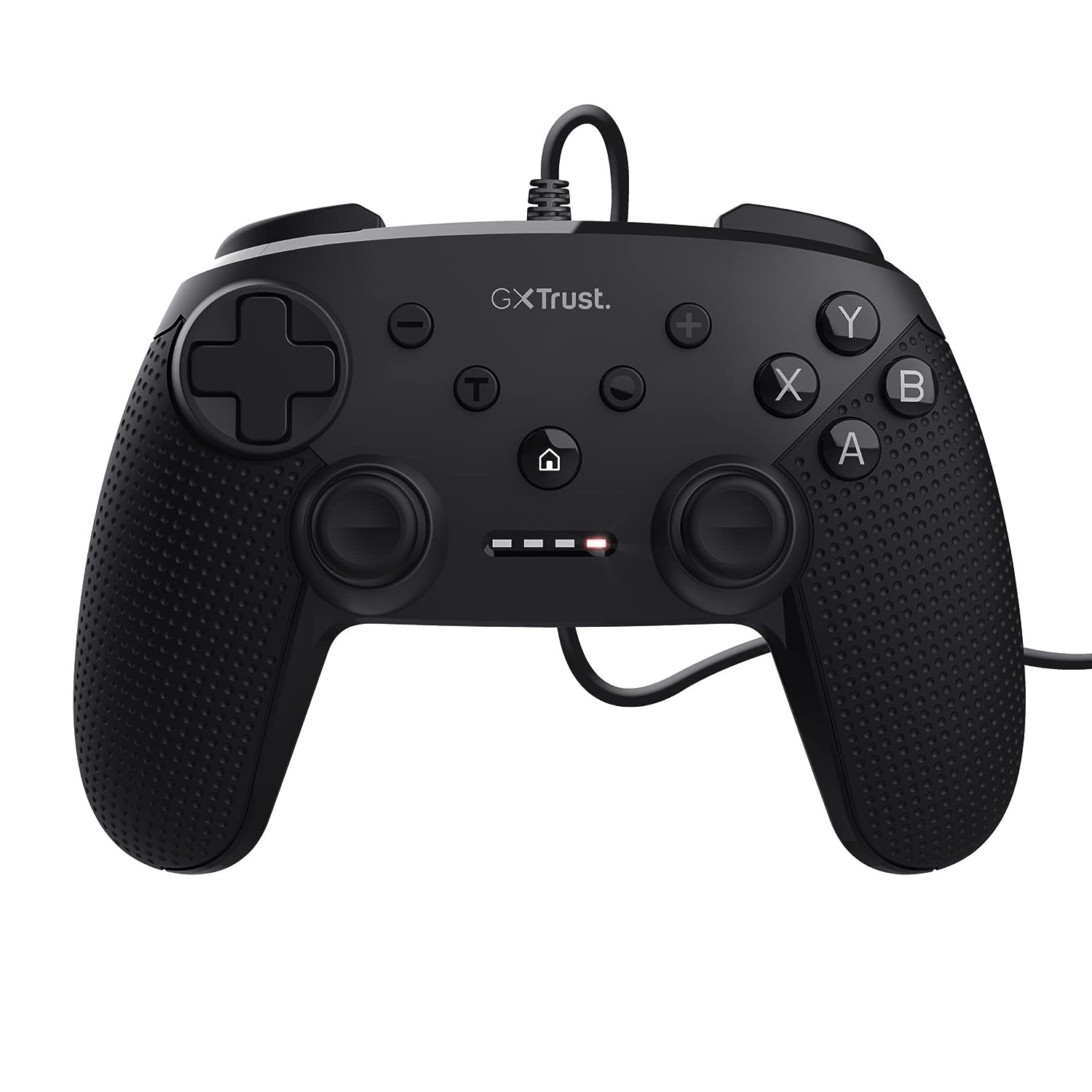 Геймърски контролер Trust Gaming GXT 541 Muta, 15 бутона, Вибрации, За PC, 3м кабел, USB, Черен