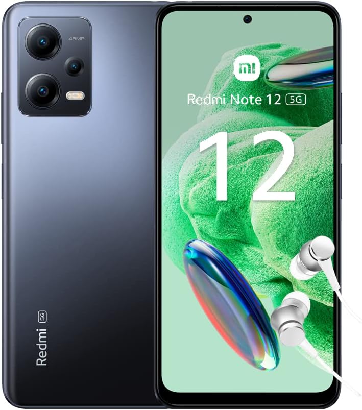 Смартфон Xiaomi Redmi Note 12, 5G, Dual SIM, 6.67" AMOLED, 120Hz, 128GB ...