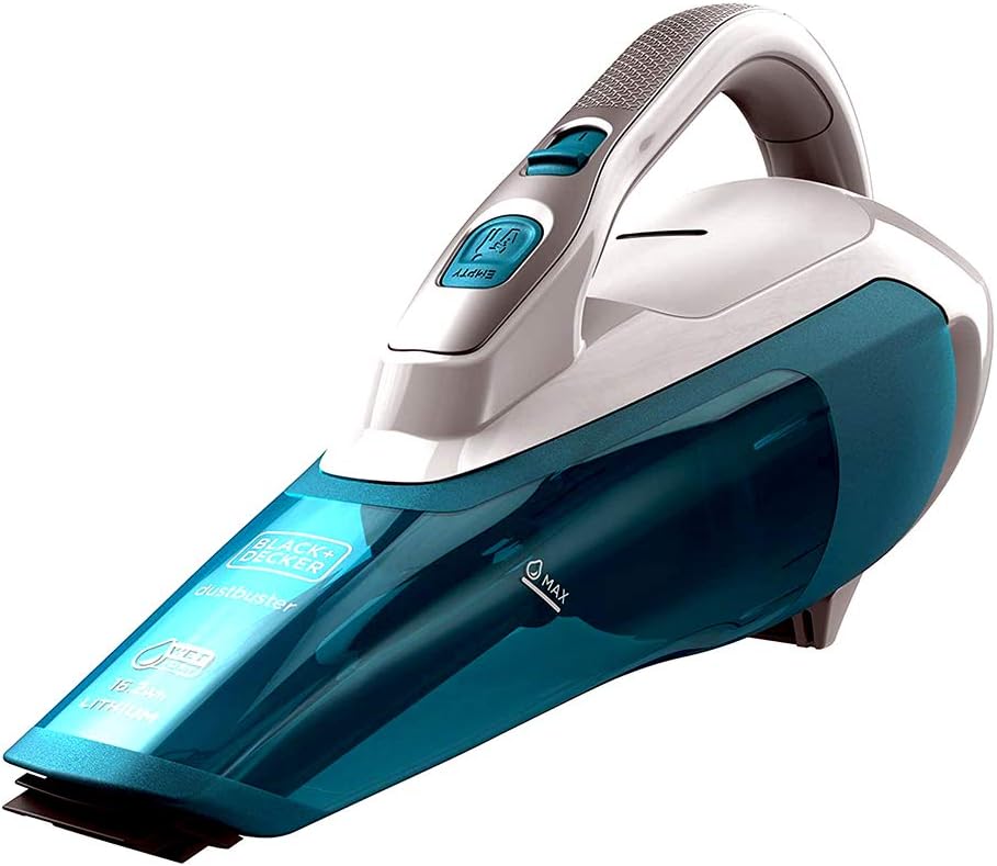 Безжична ръчна прахосмукачка Black+Decker WDA315J, 10.8V, 16.2 Wh, За сухо и мокро почистване, 700мл прах, 280мл течност