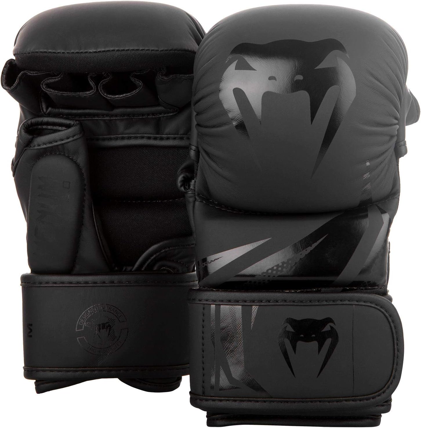 MMA ръкавици за смесени бойни изкуства Venum Challenger 3.0, Размер L-XL, Подходящи за спаринг, Черни