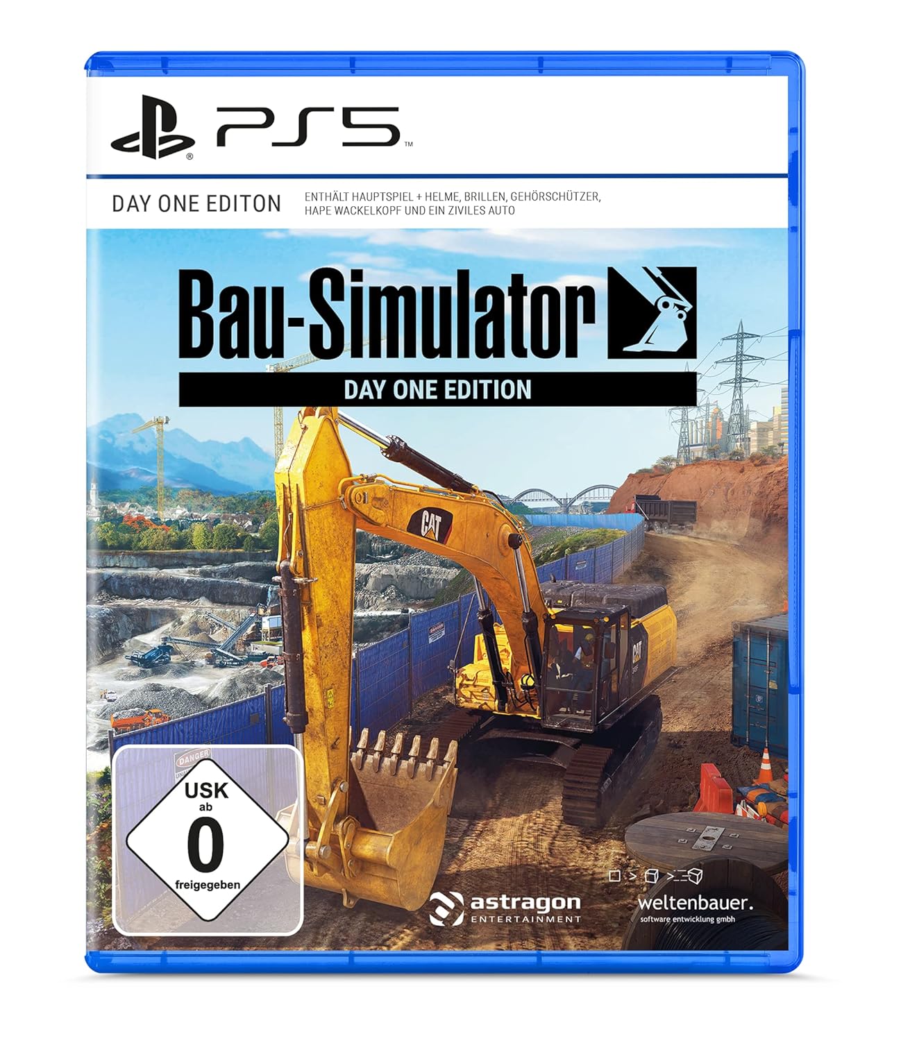 Видеоигра Construction Simulator Day One Edition, За Playstation 5, Високи графики, Строителна игра
