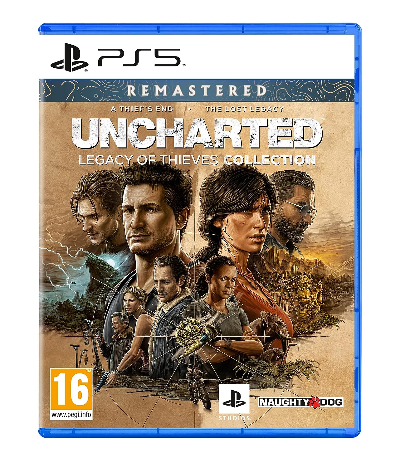 Видеоигра Uncharted Legacy of Thieves Collection, За PlayStation 5, Remastered