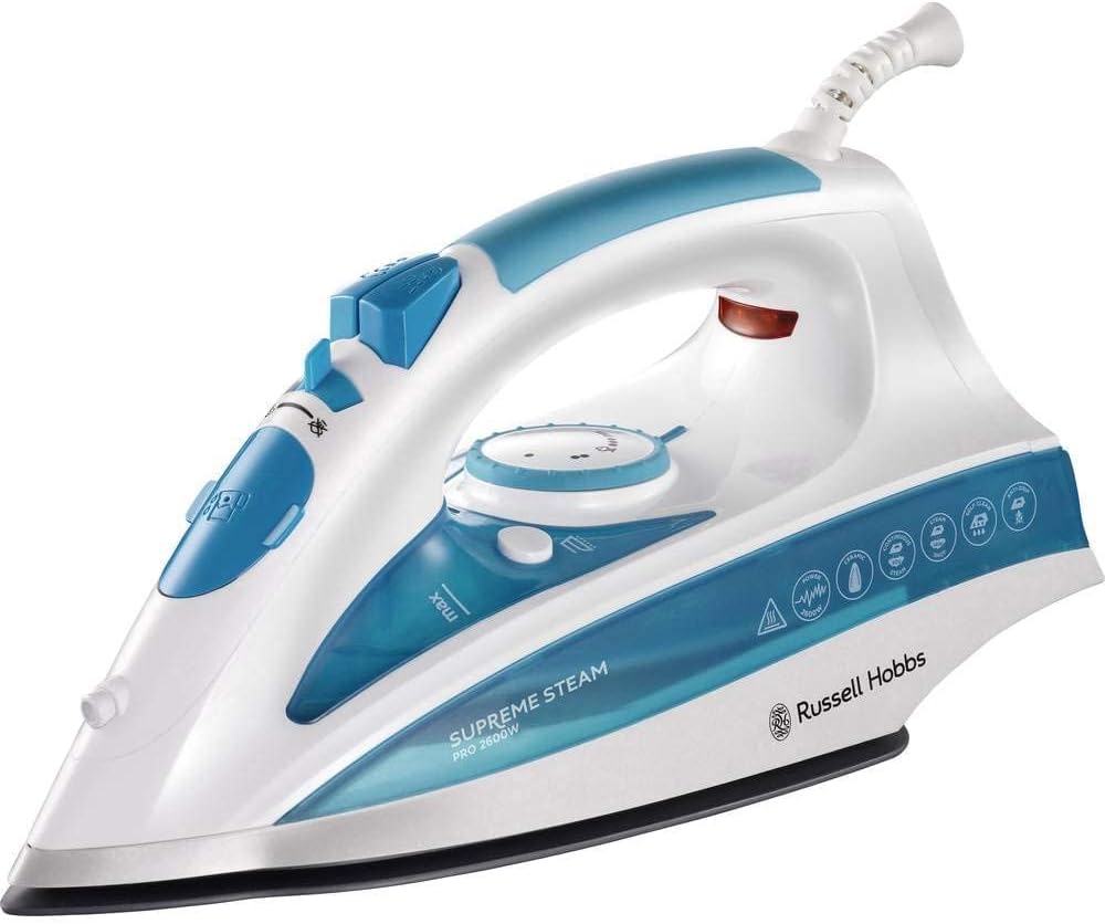 Ютия Russell Hobbs, 2600 W, Бяла със синьо