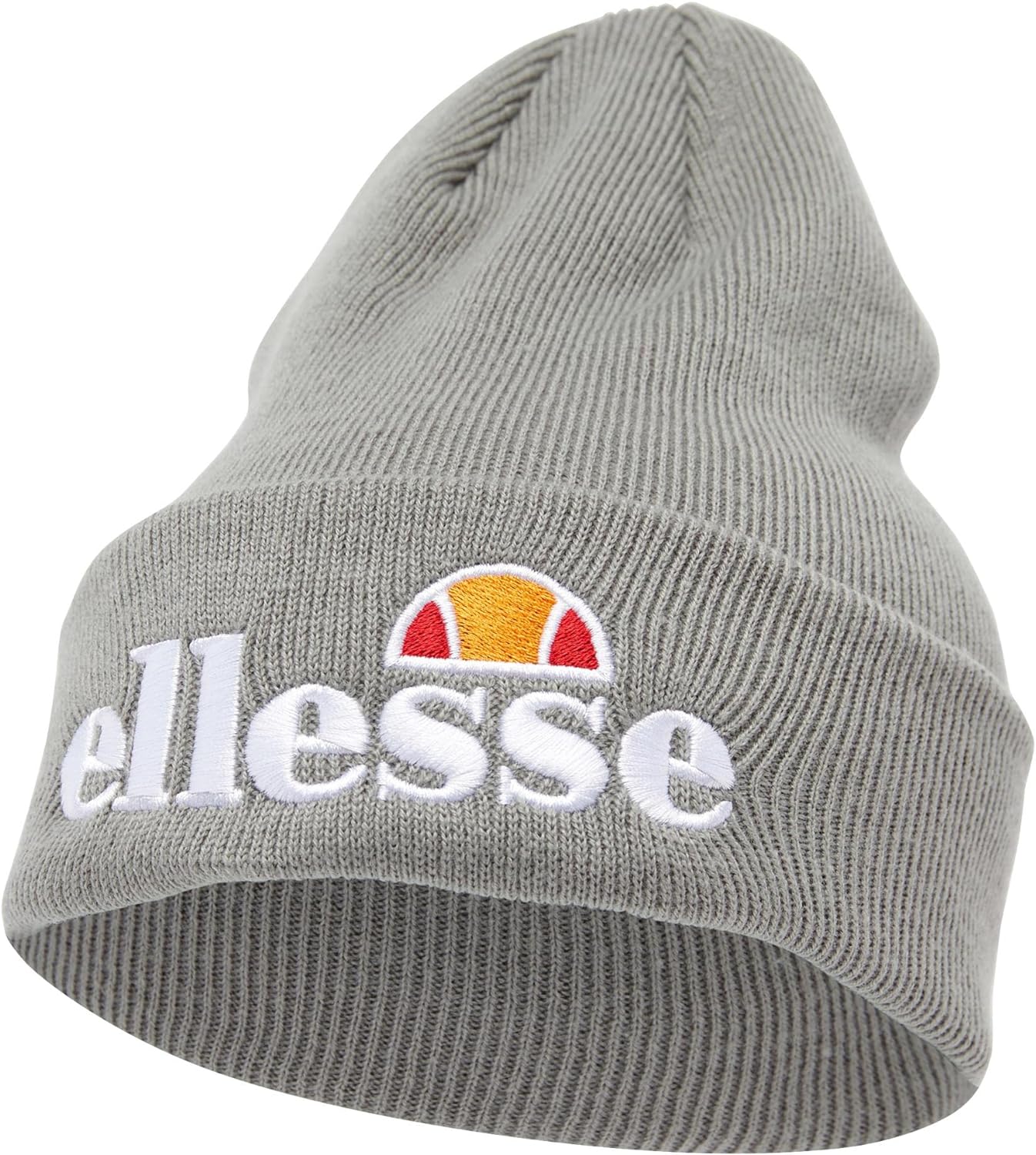 Мъжка зимна шапка Ellesse, Висококачествена израбтка, Бродирано лого, Обърната периферия, Сива