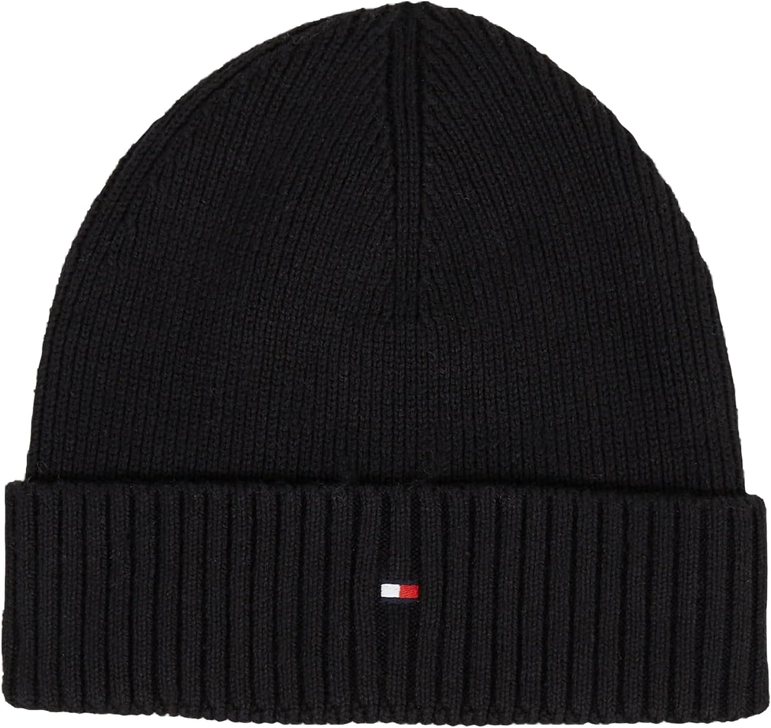 Мъжка зимна шапка Tommy Hilfiger, Класически дизайн, Висококачествена изработка, Черна