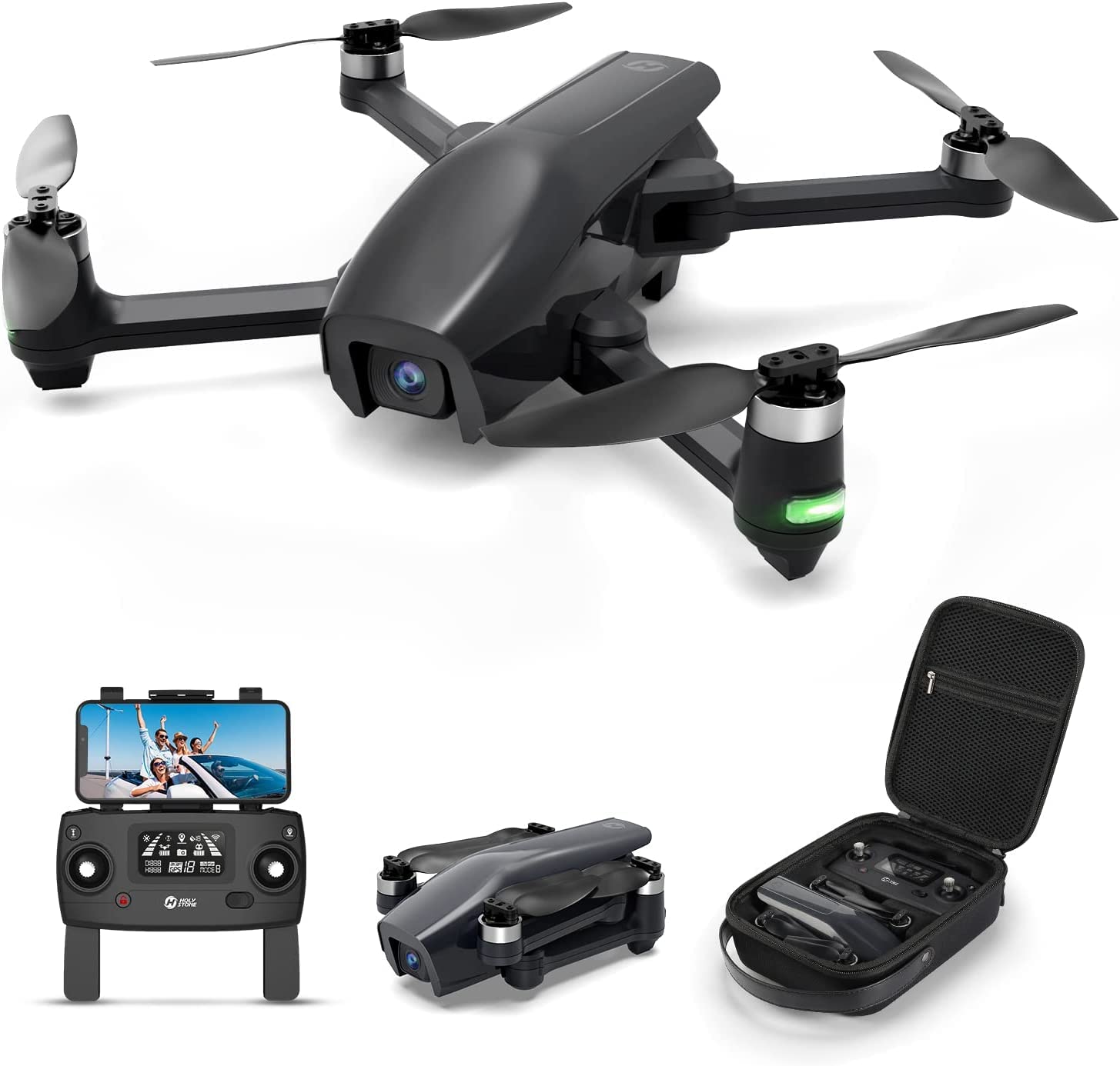 Дрон с камера HolyStone HS710, 4K, 5G, GPS