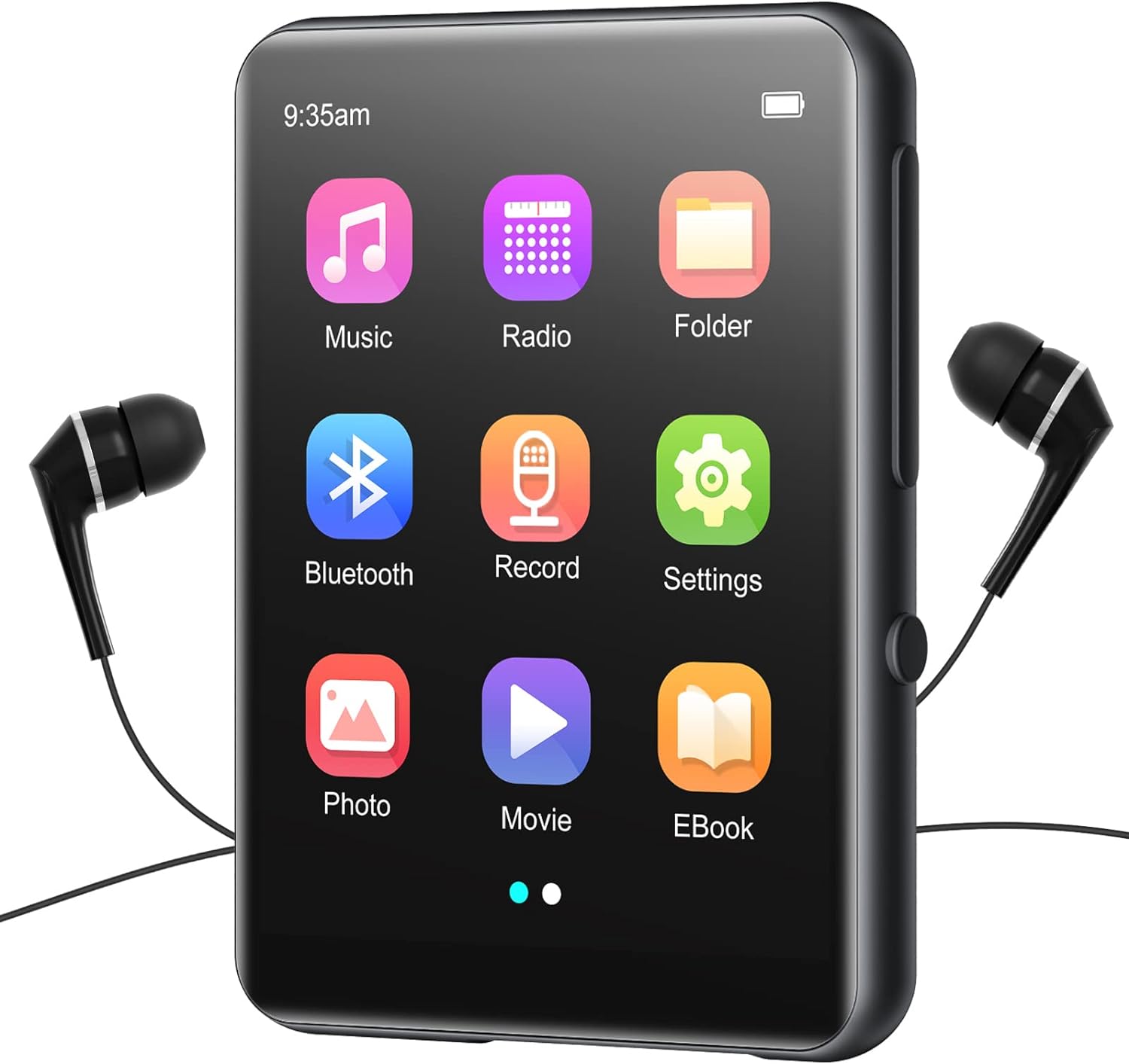 Мултимедиен плейър Joliker, MP3, 32 GB, 2.4'', Bluetooth, Черен