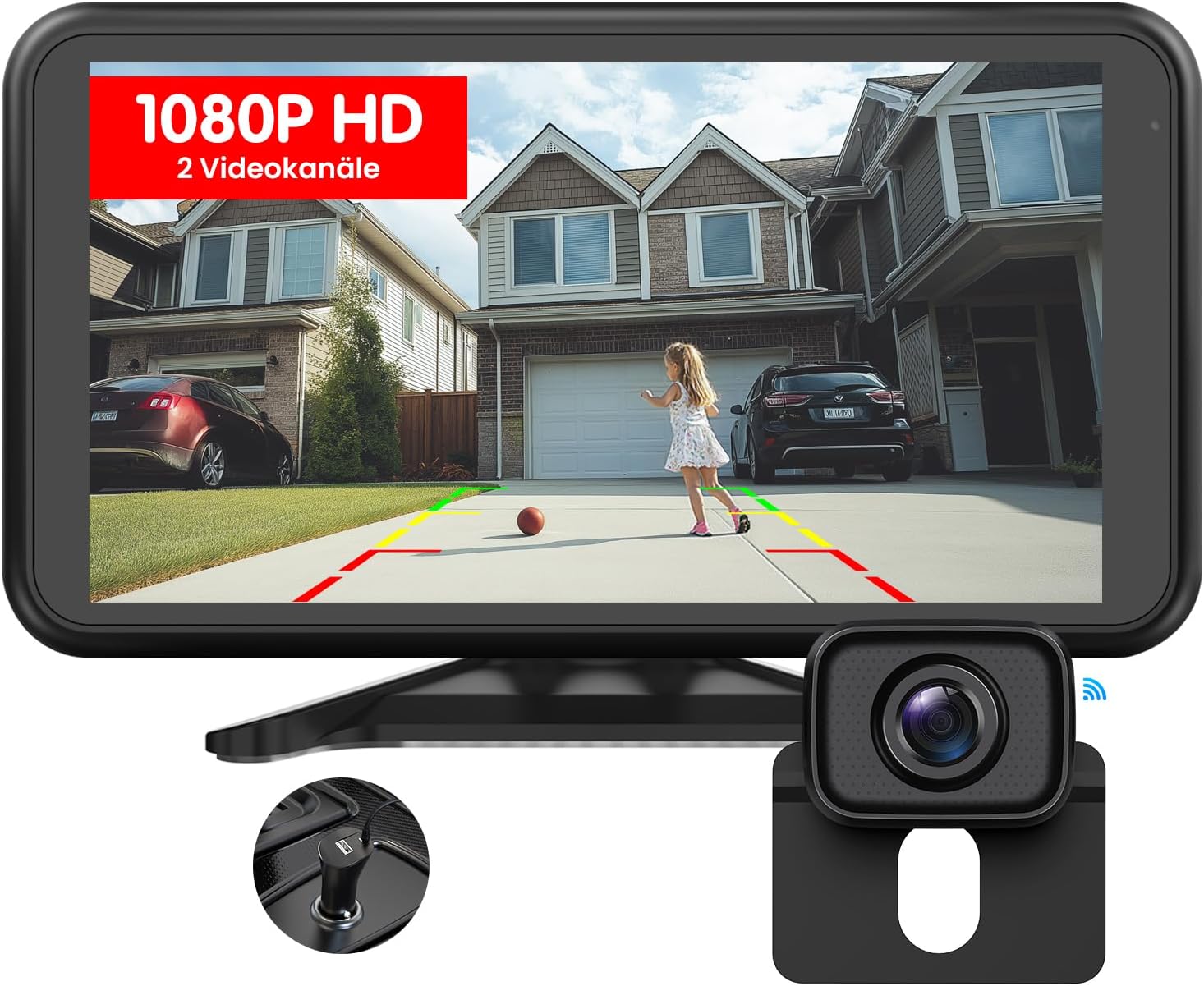 Безжична камера за заден ход за кола: 4.8