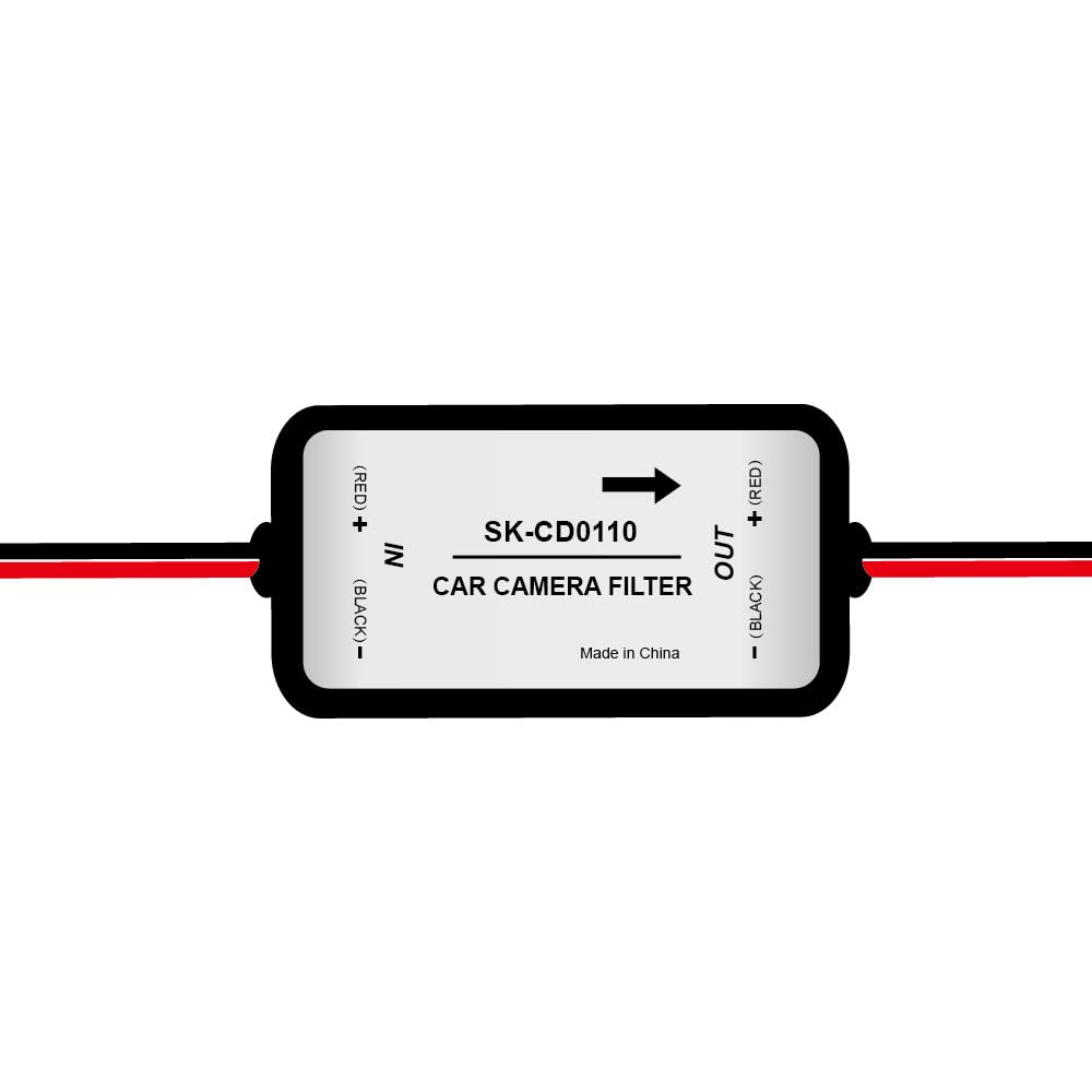 Филтър за автомобилна камера за заден ход, 12V филтър, Реле за захранване на автомобилен филтър, Реле за захранване на к...