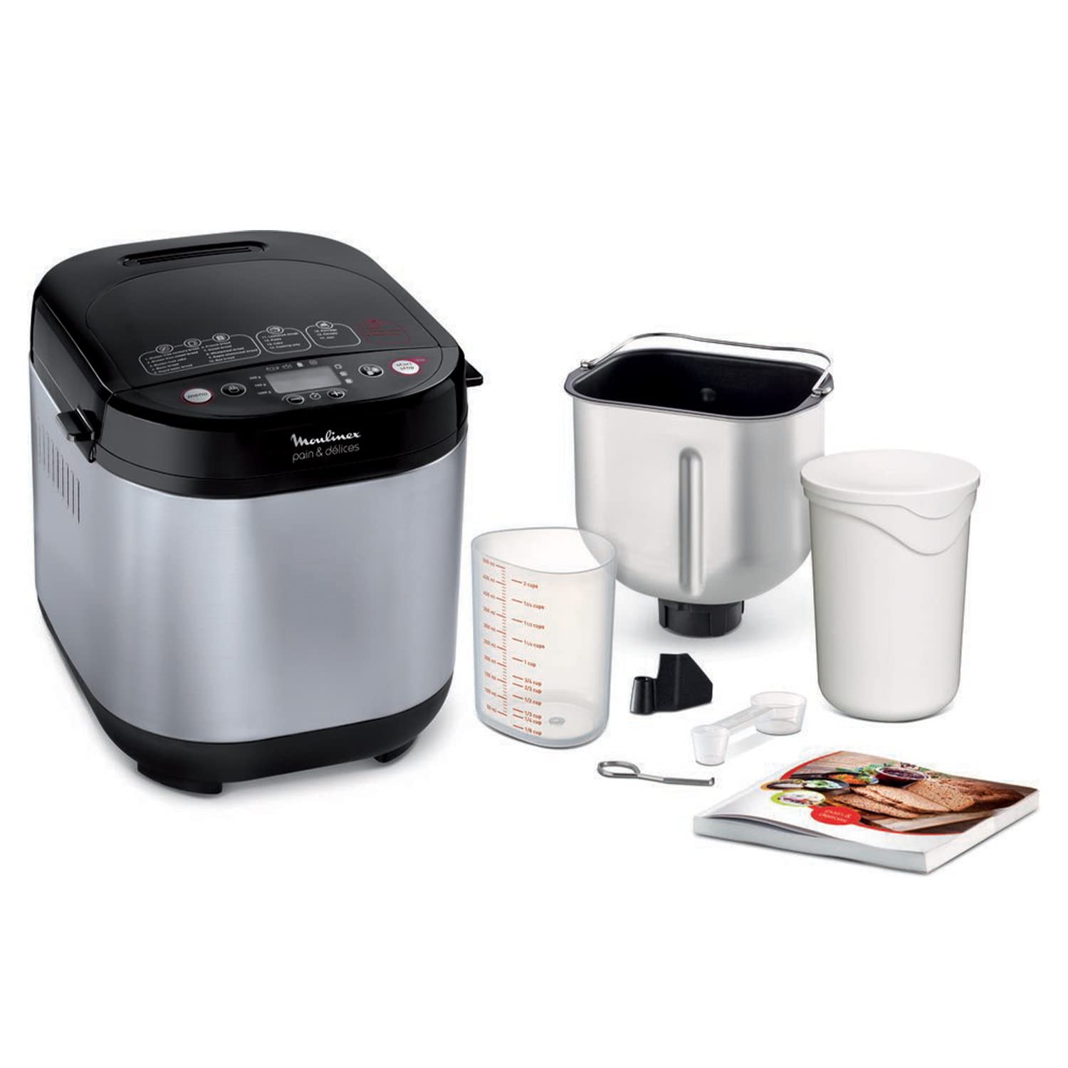 Хлебопекарна Moulinex, 20 програми, 720 W, 1000 гр. капацитет