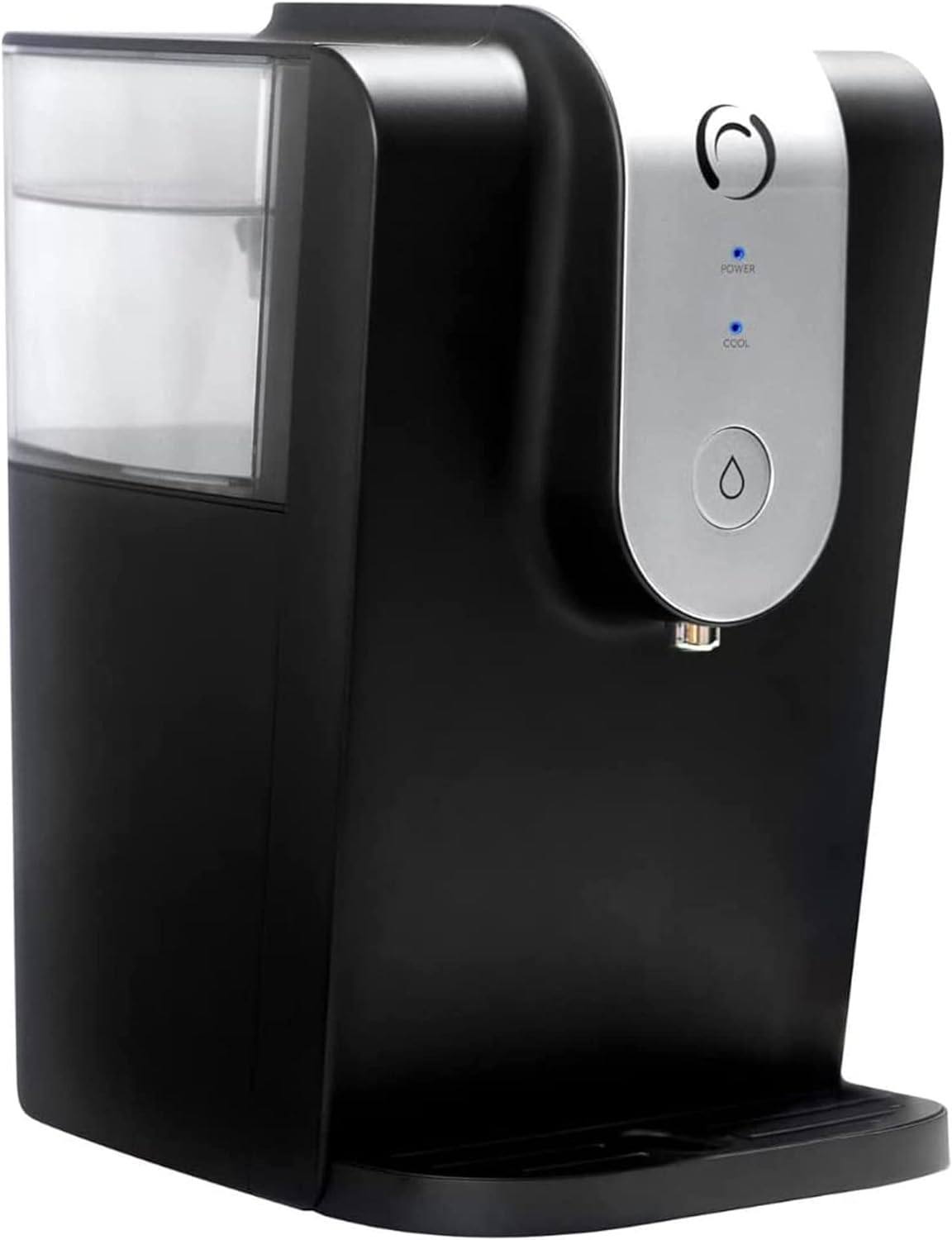 Диспенсър за вода Aqua Optima Lumi, 70W, 8,2 литра, Студена / Стайна температура, Включен 1бр филтър Evolve+,  Черен