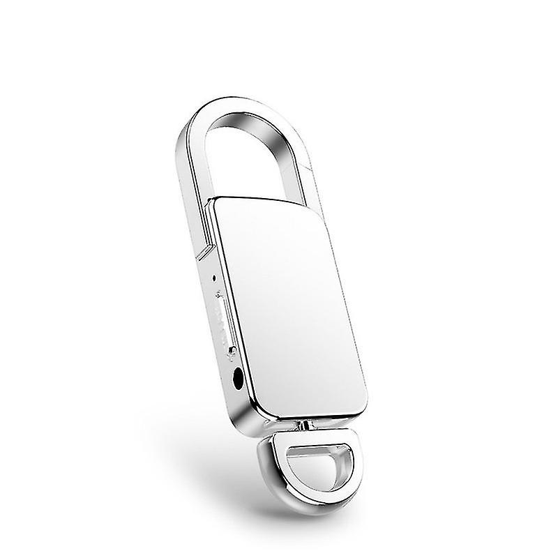 Мини скрито аудио записващо устройство в ключодържател, Подслушвател, Таен звукозапис, Шпионаж, Гласово активиране (45 d...