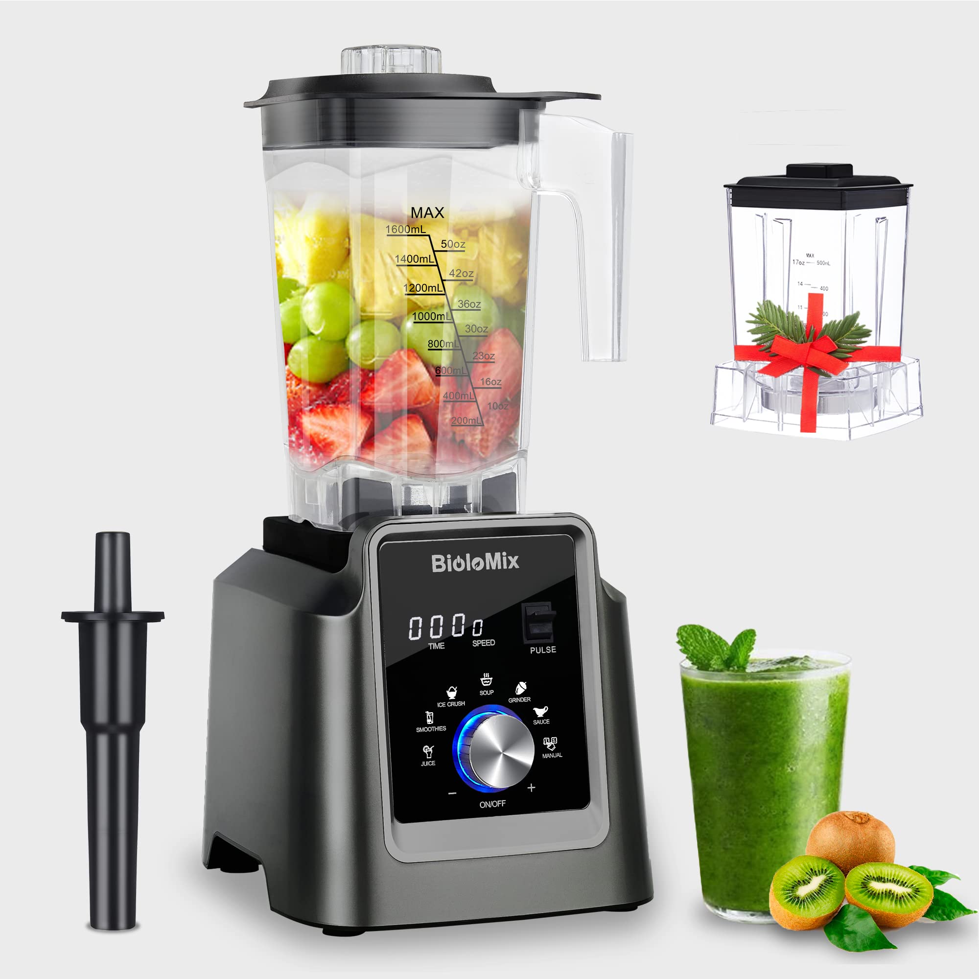 Блендер BioloMix T5600, 2200 W, 2 литра