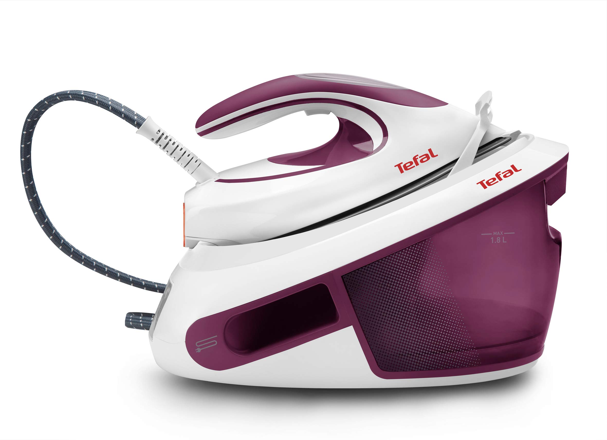 Парогенератор Tefal SV8054, 2800 W, Бял/Лилав